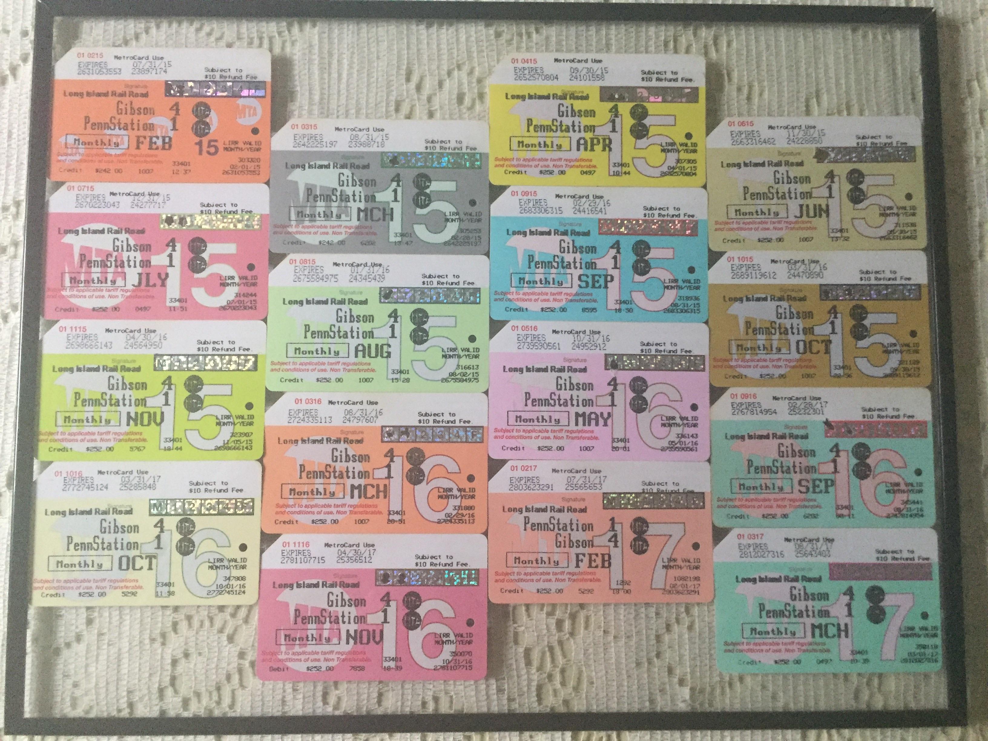 My friends 4,000 worth of lirr monthly passes to Penn Station r/longisland