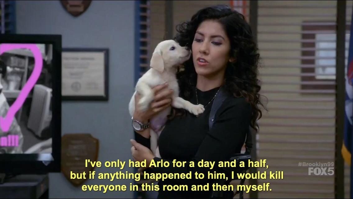 Favorite Rosa moment. brooklynninenine