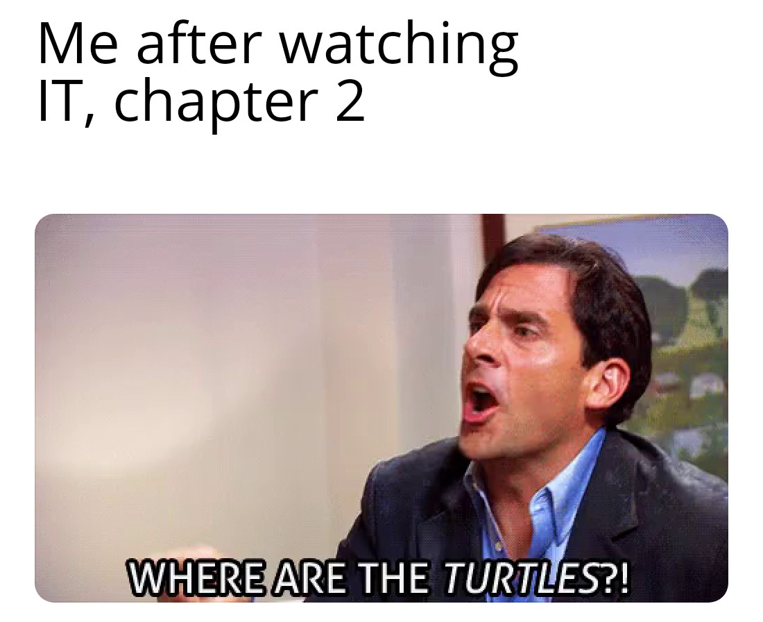 IT chapter 2 meme stephenking