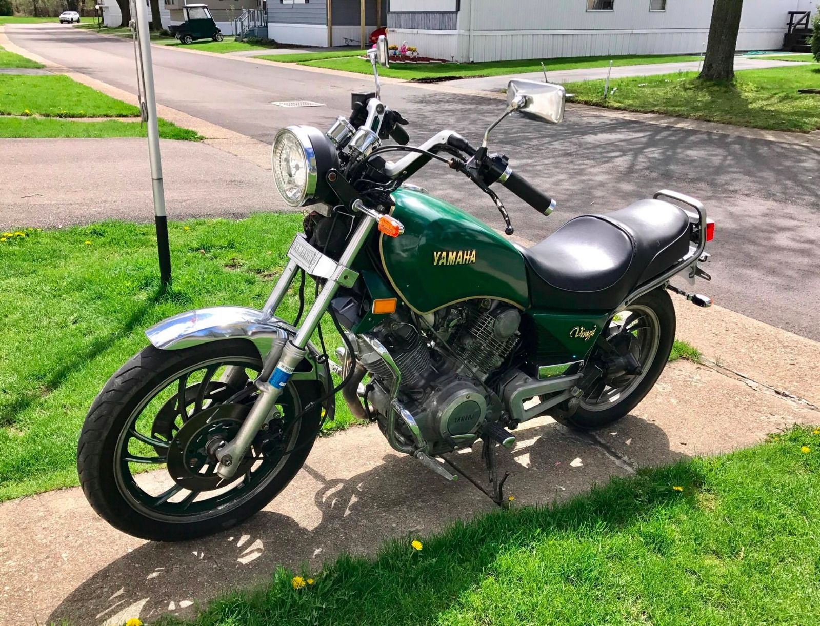 My First bike. 1982 Yamaha virago XV920. What do you think? motorcycle
