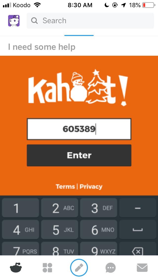 Kahoot Code(07)