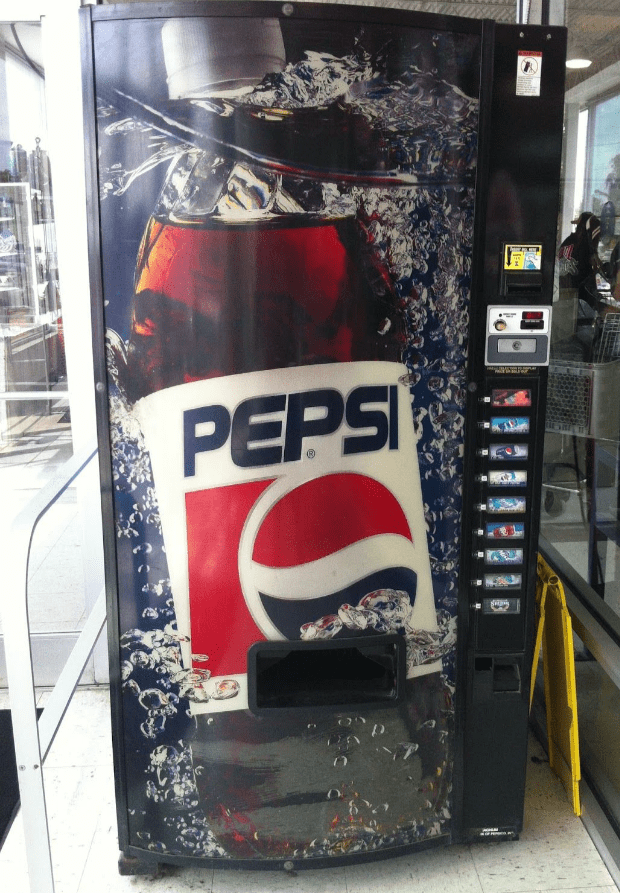 Late 90's early 2000's Pepsi vending machines 1999 r/nostalgia