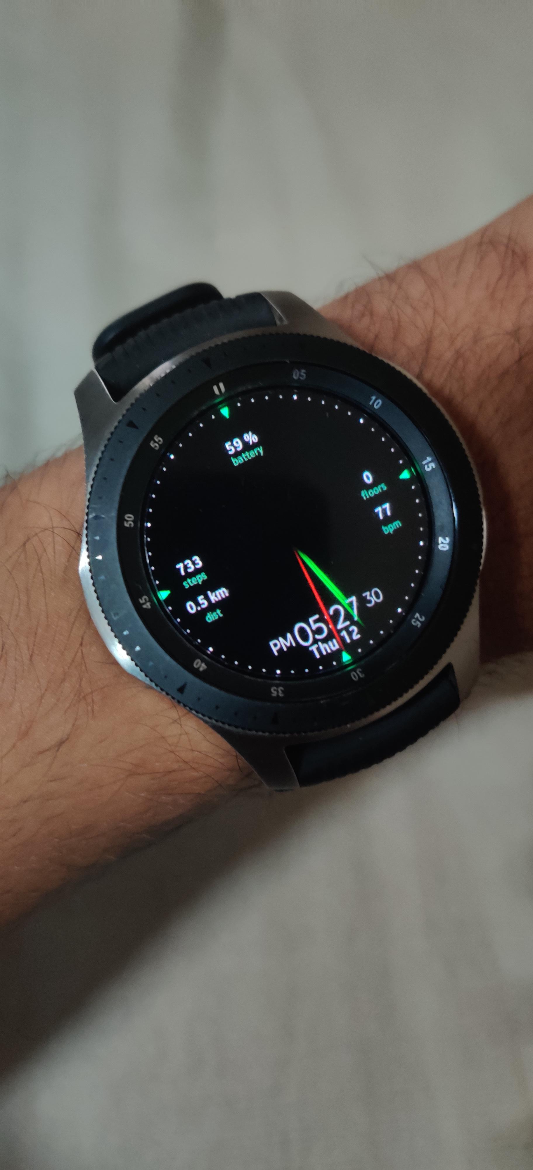 Finally got a new amoled and awesome battery saving watch face. Its