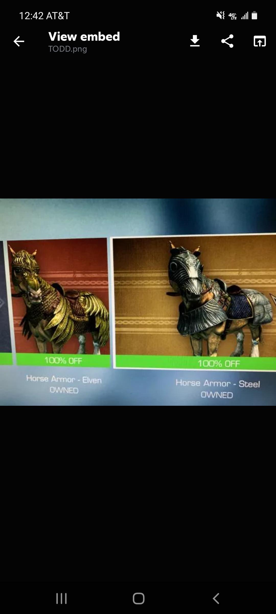 Bethesda adds horse armor as CC content r/SkyrimModsXbox