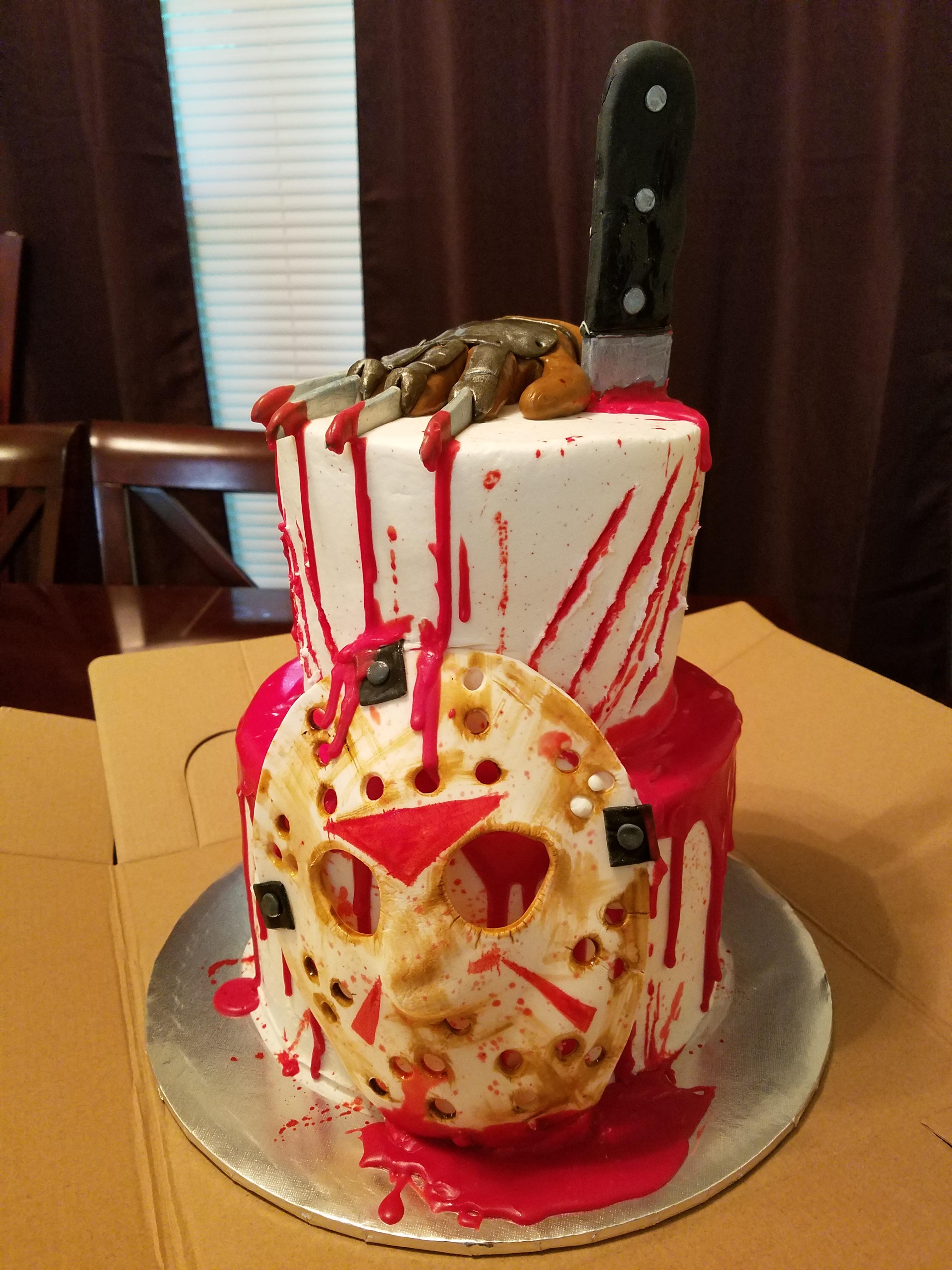 [Homemade] Horror cake food