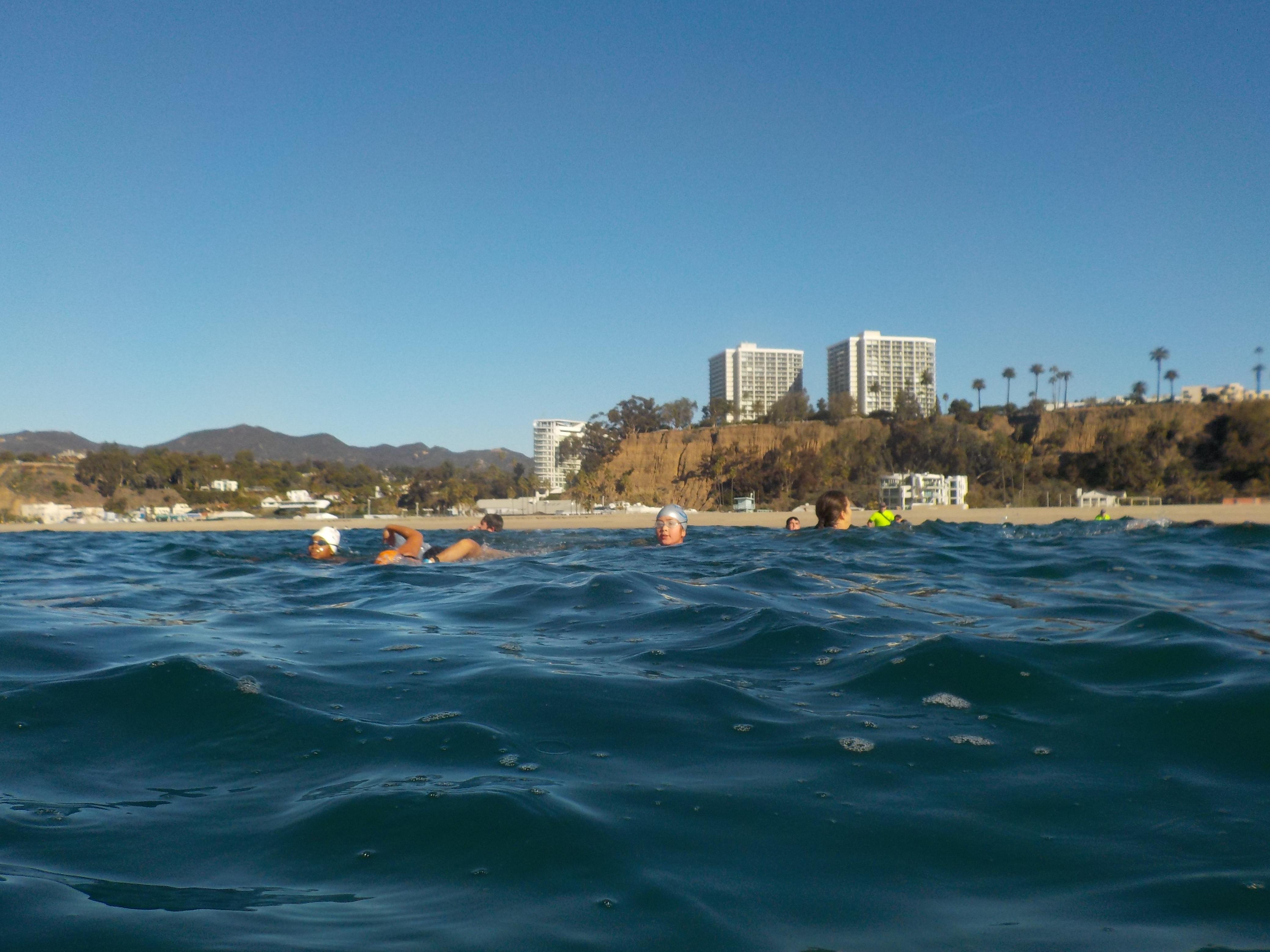 Santa Monica from the ocean, Dec. 29, 2018 r/ImagesOfCalifornia