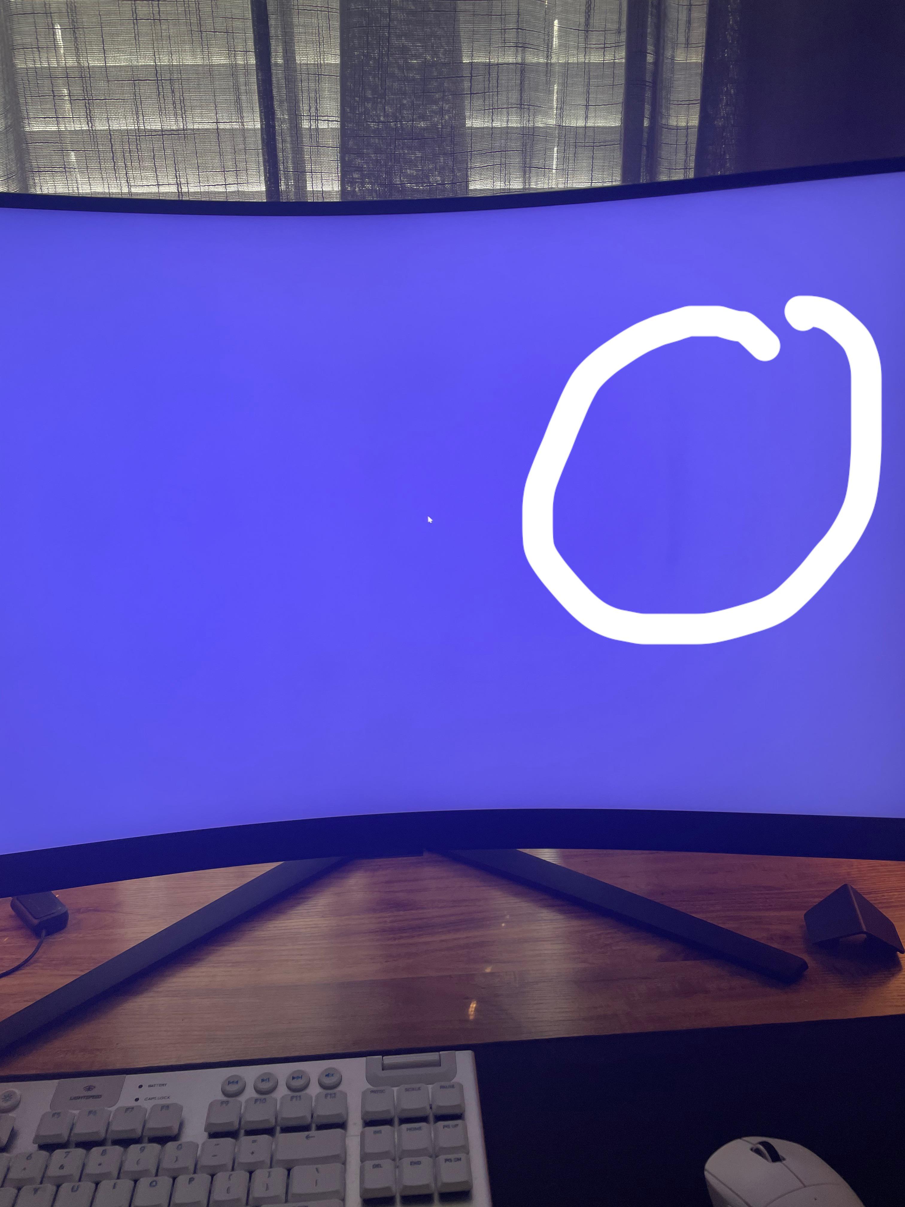 Brand new neo g8 what is this ? : r/Monitors