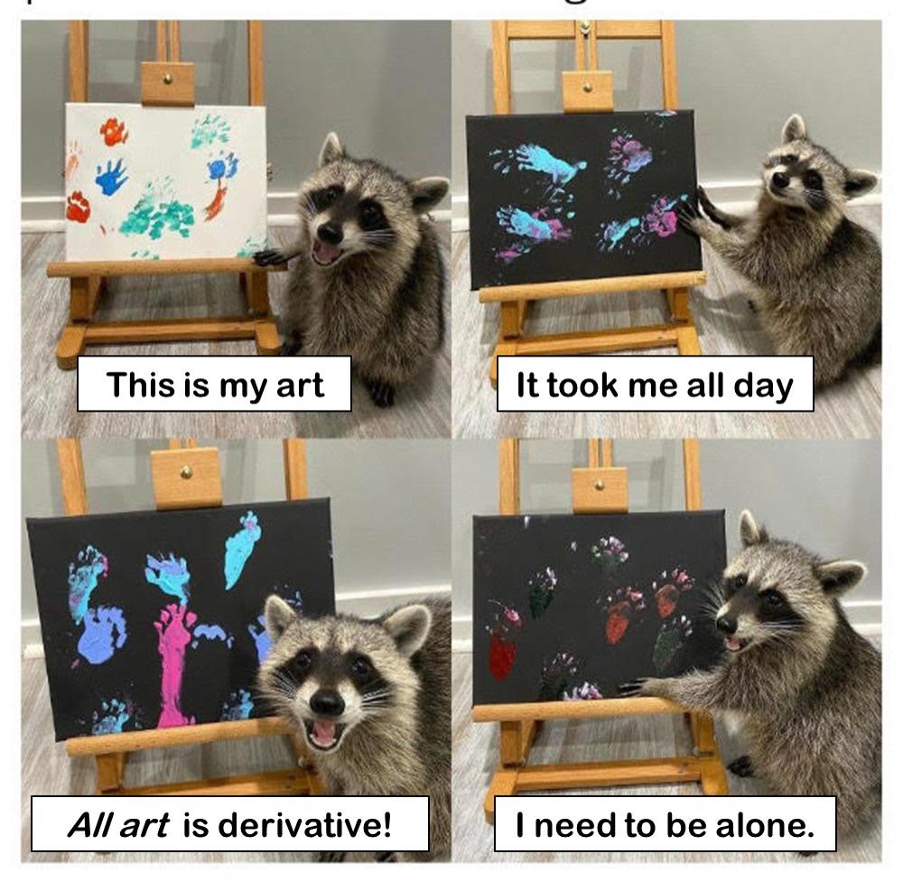 All art is derivative r/artistmemes