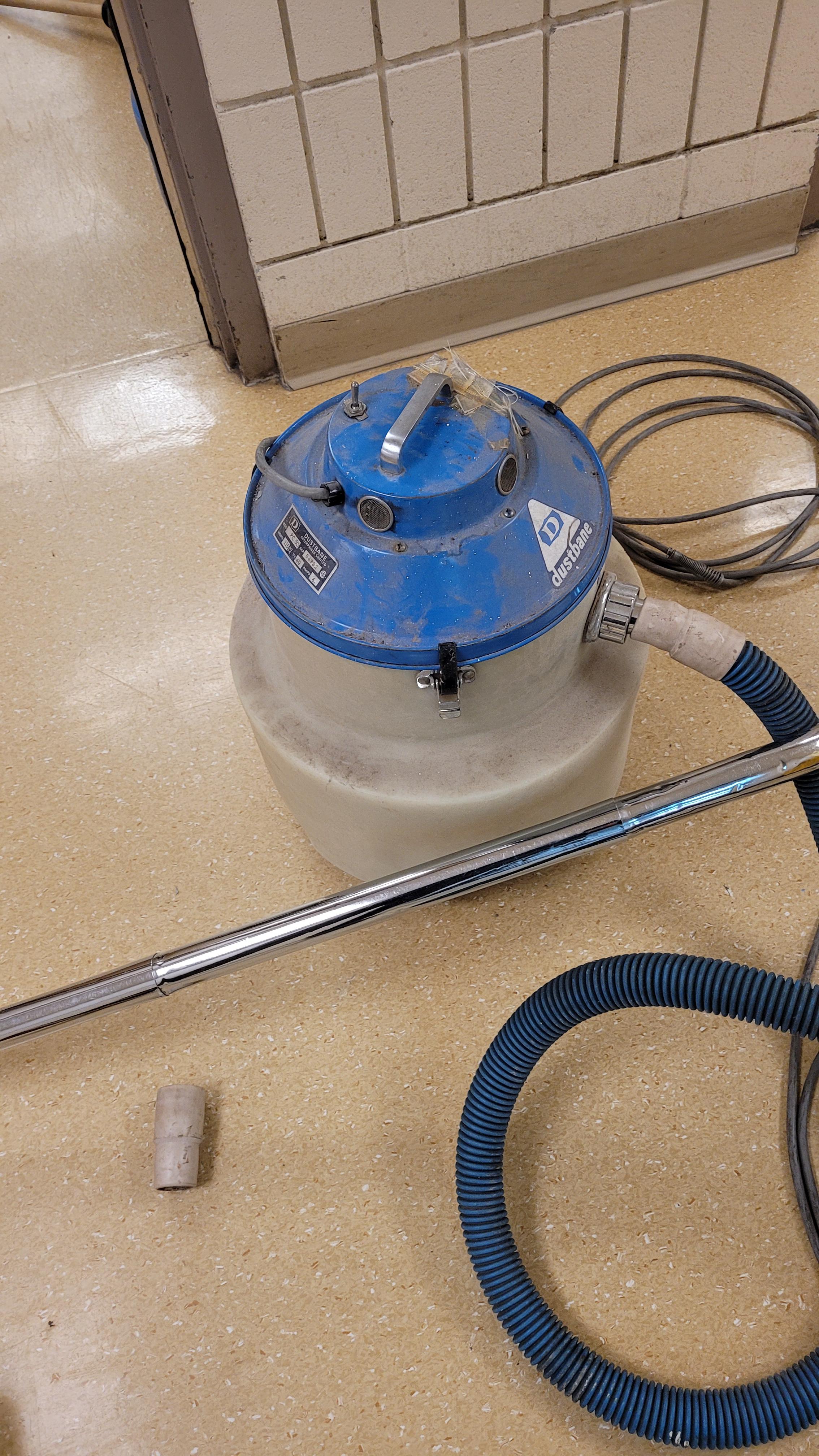 2 vacuums quit on me at work and this old machine called out to me and