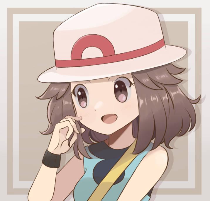 Leaf's new haircut [by r/PokeGals