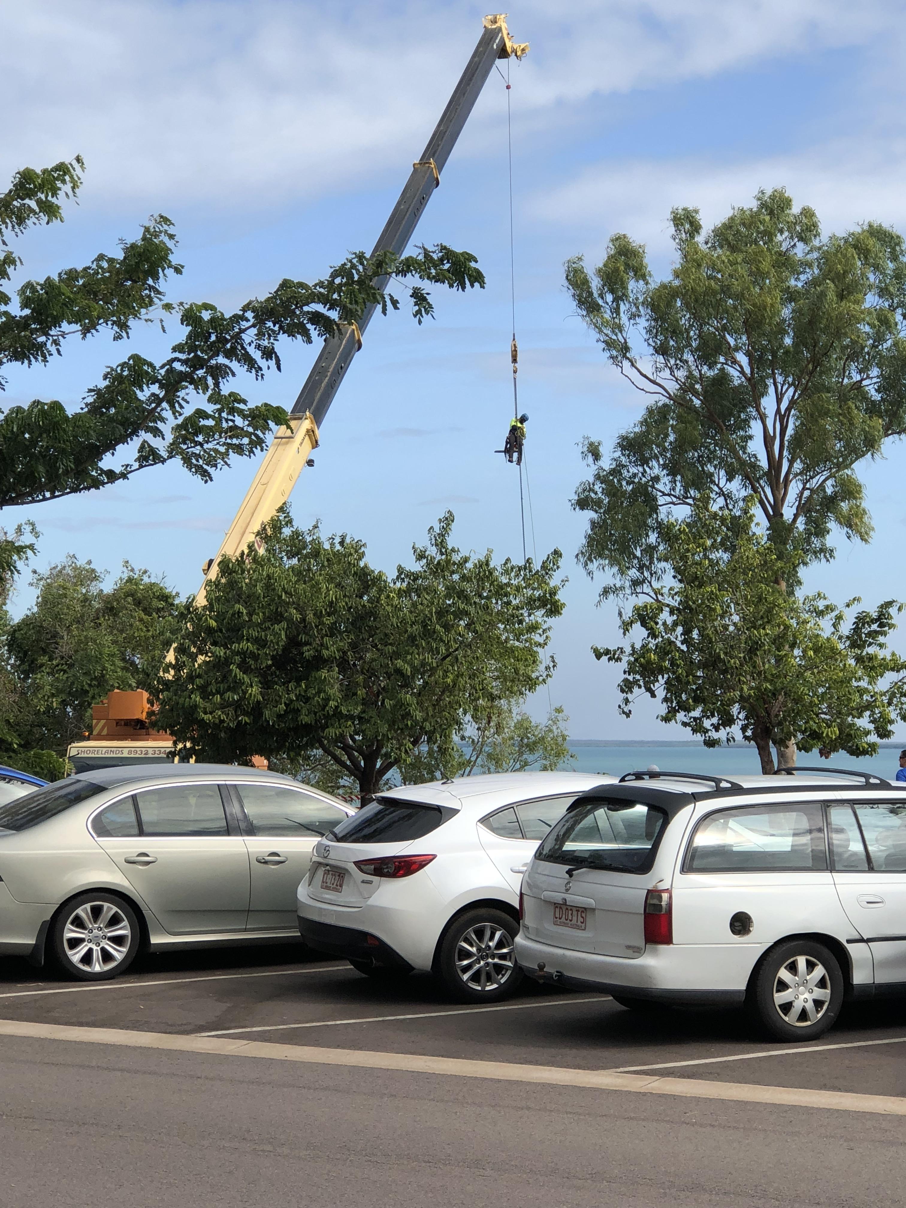 Crane line riding OSHA
