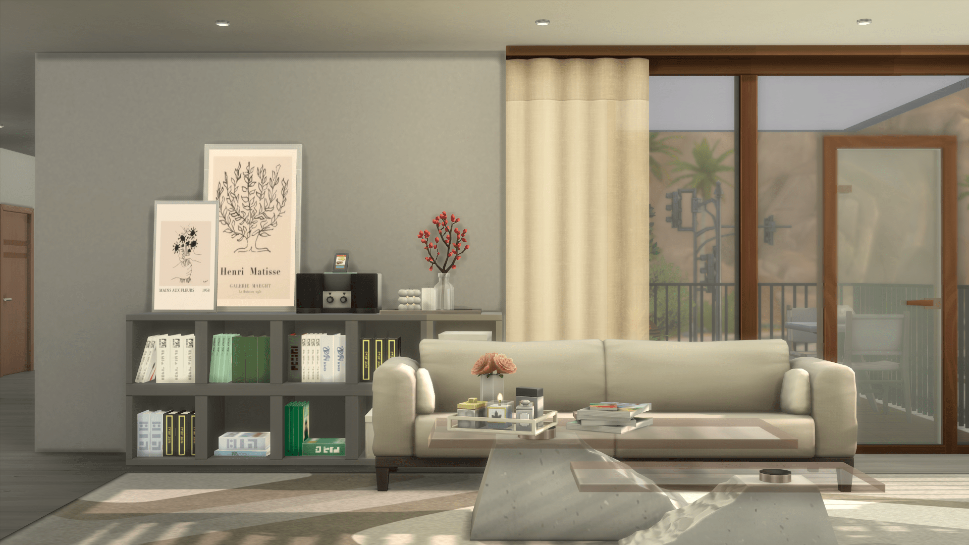 Living room from my future project (no cc) r/TheSimsBuilding