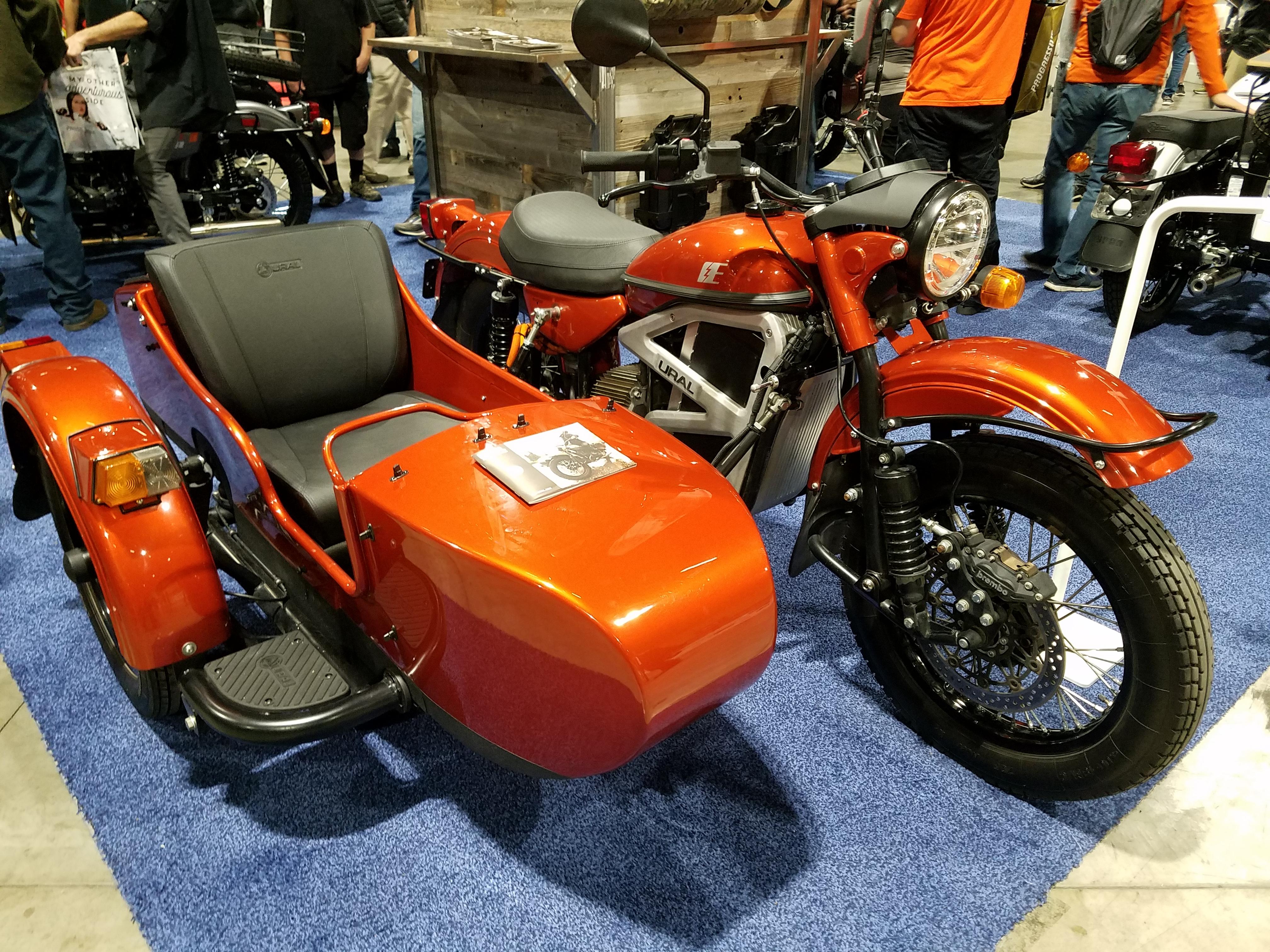 All electric prototype Ural sidecar bike! r/motorcycles