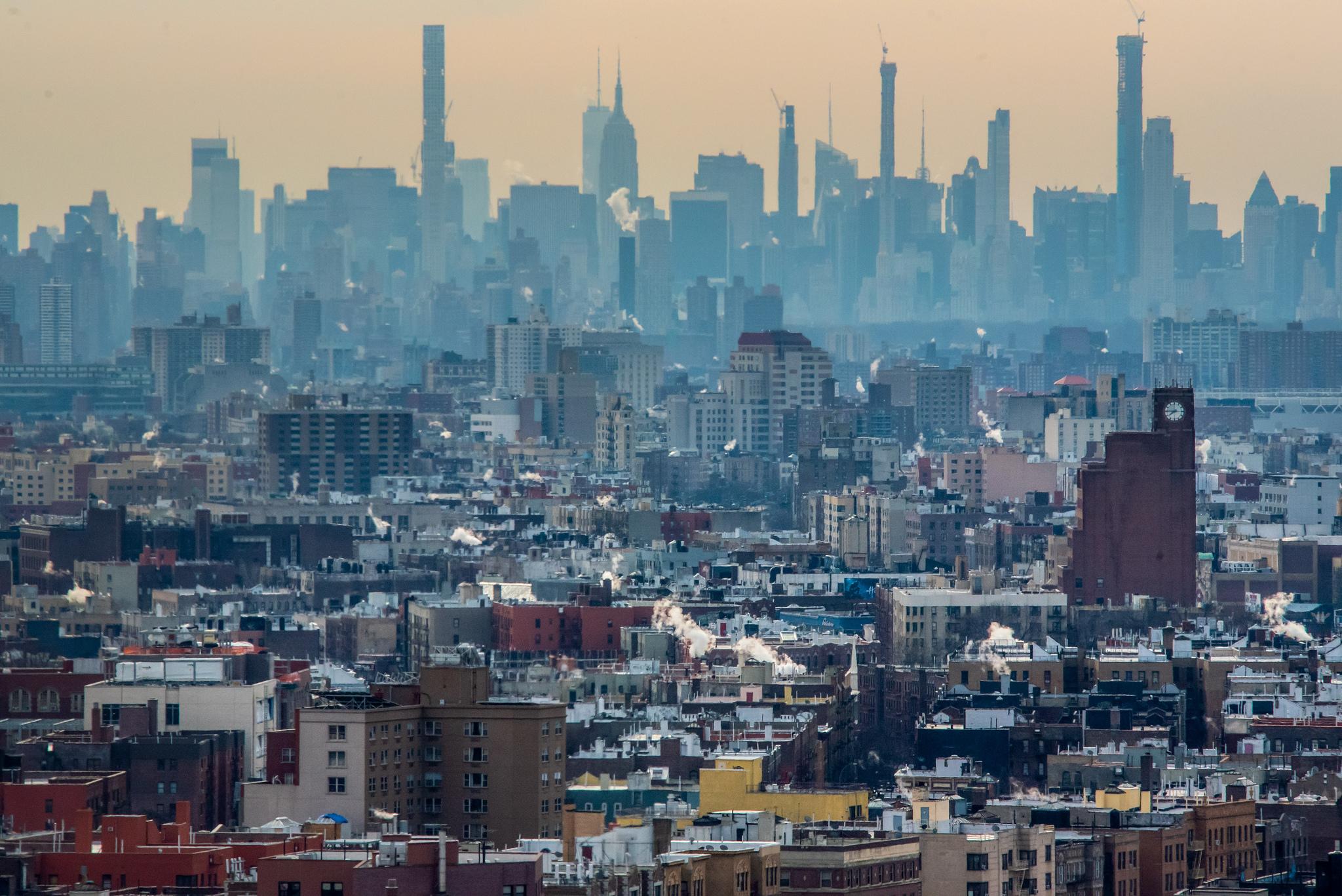 Manhattan skyline as viewed from the Bronx r/CityPorn