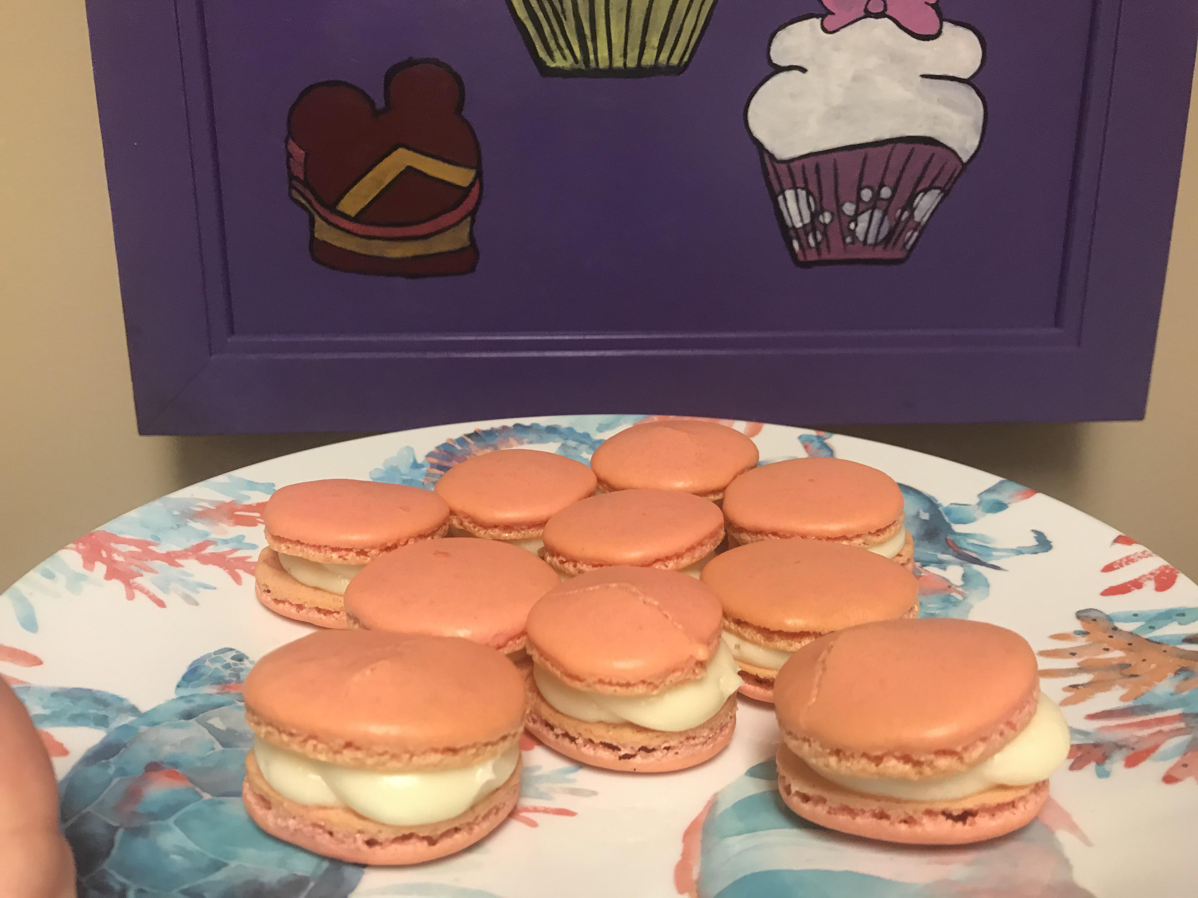 Cherry cheesecake macarons r/Baking