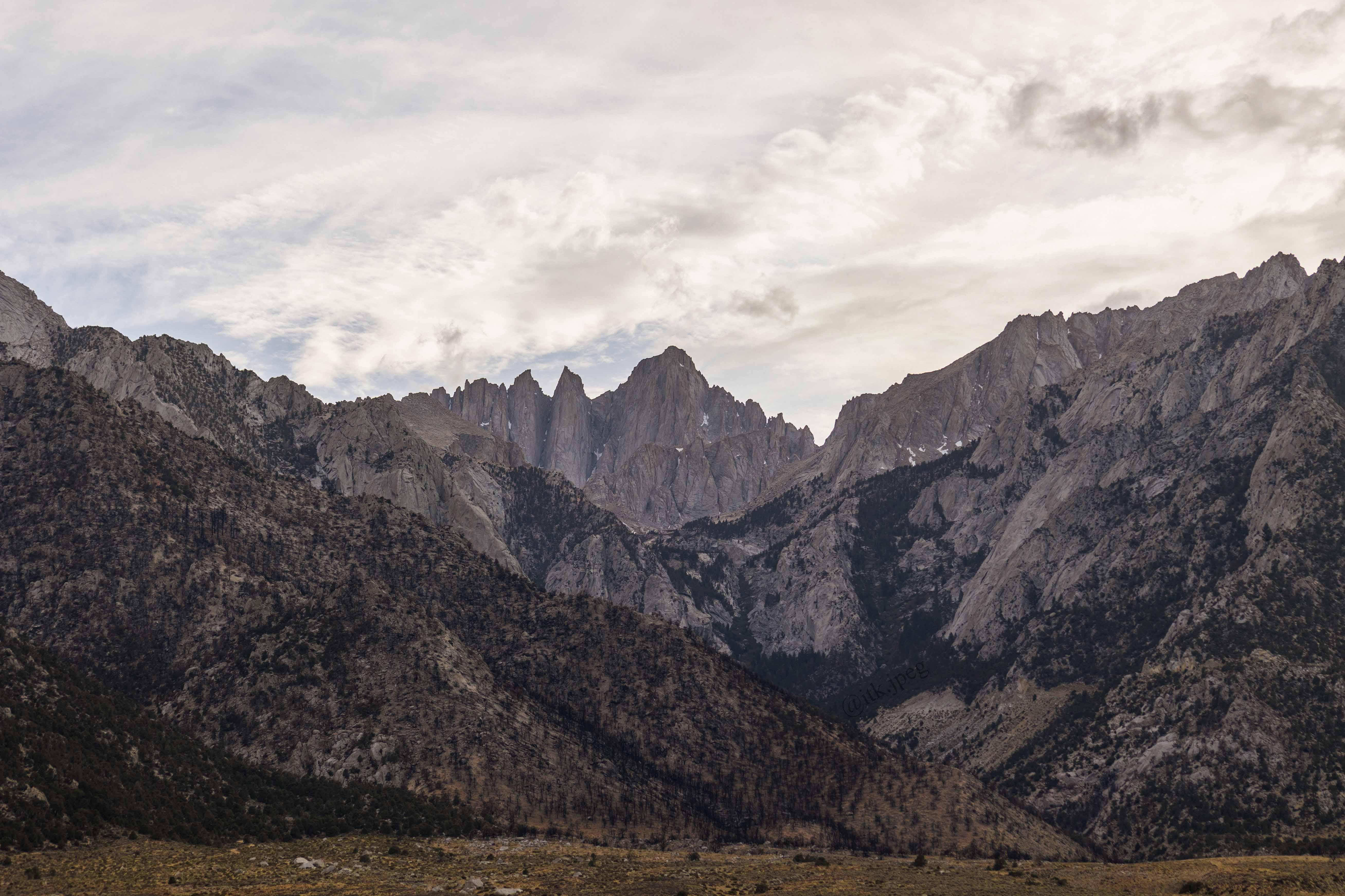 The highest mountain in the contiguous United States, Mount Whitney