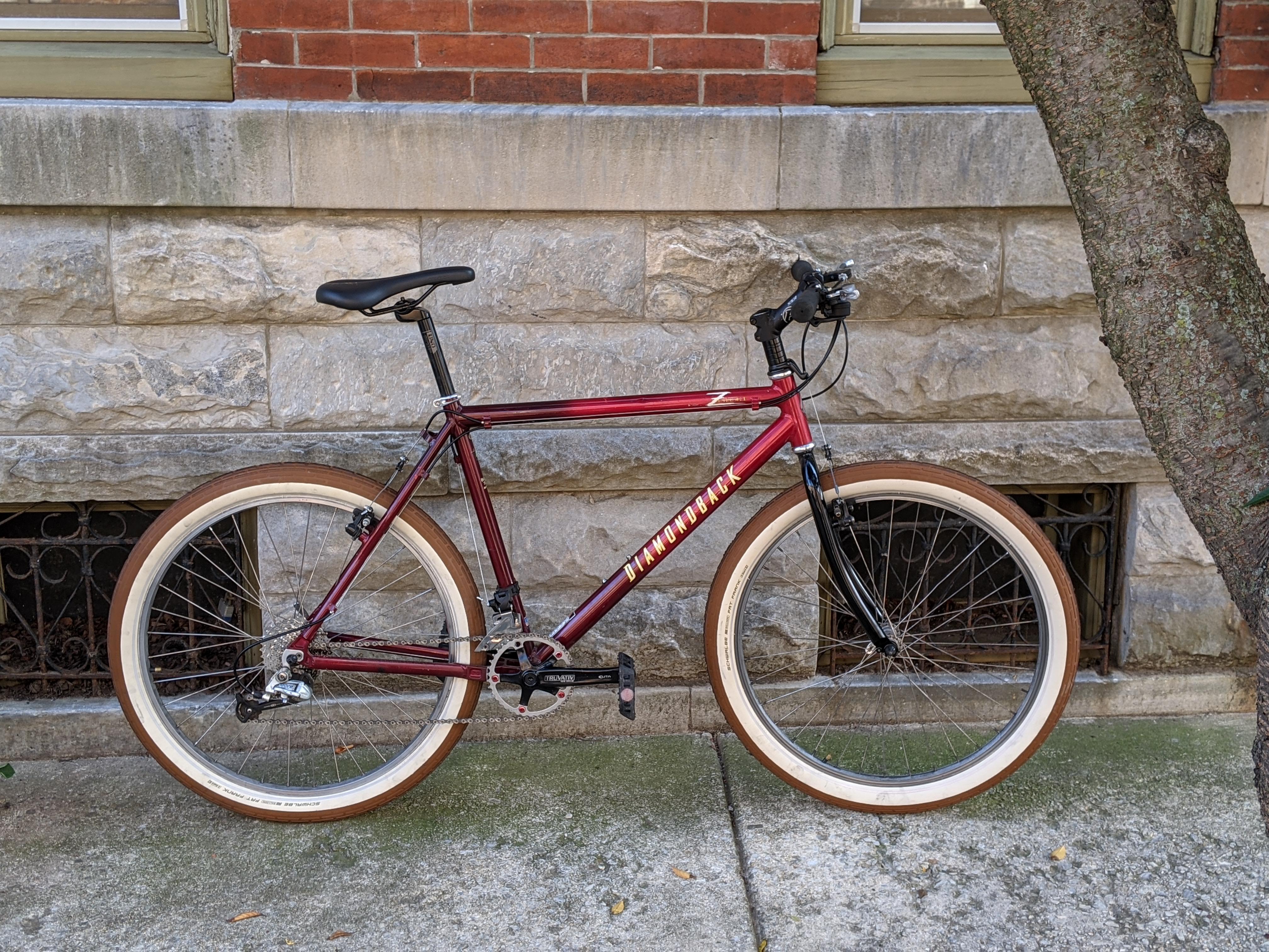 First project. '97 diamondback zetec 4.1 r/xbiking