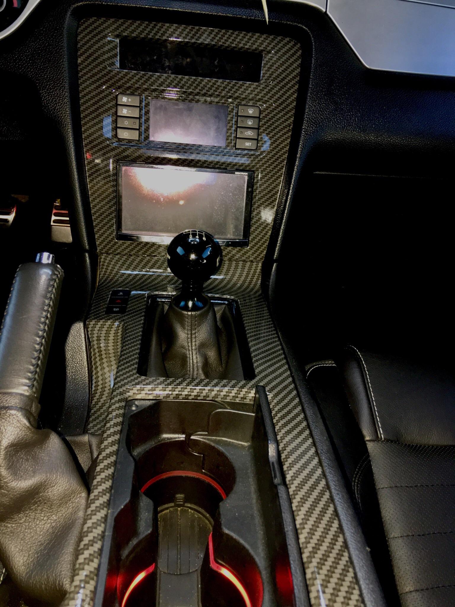 Hydro dipped interior came out great! r/Mustang