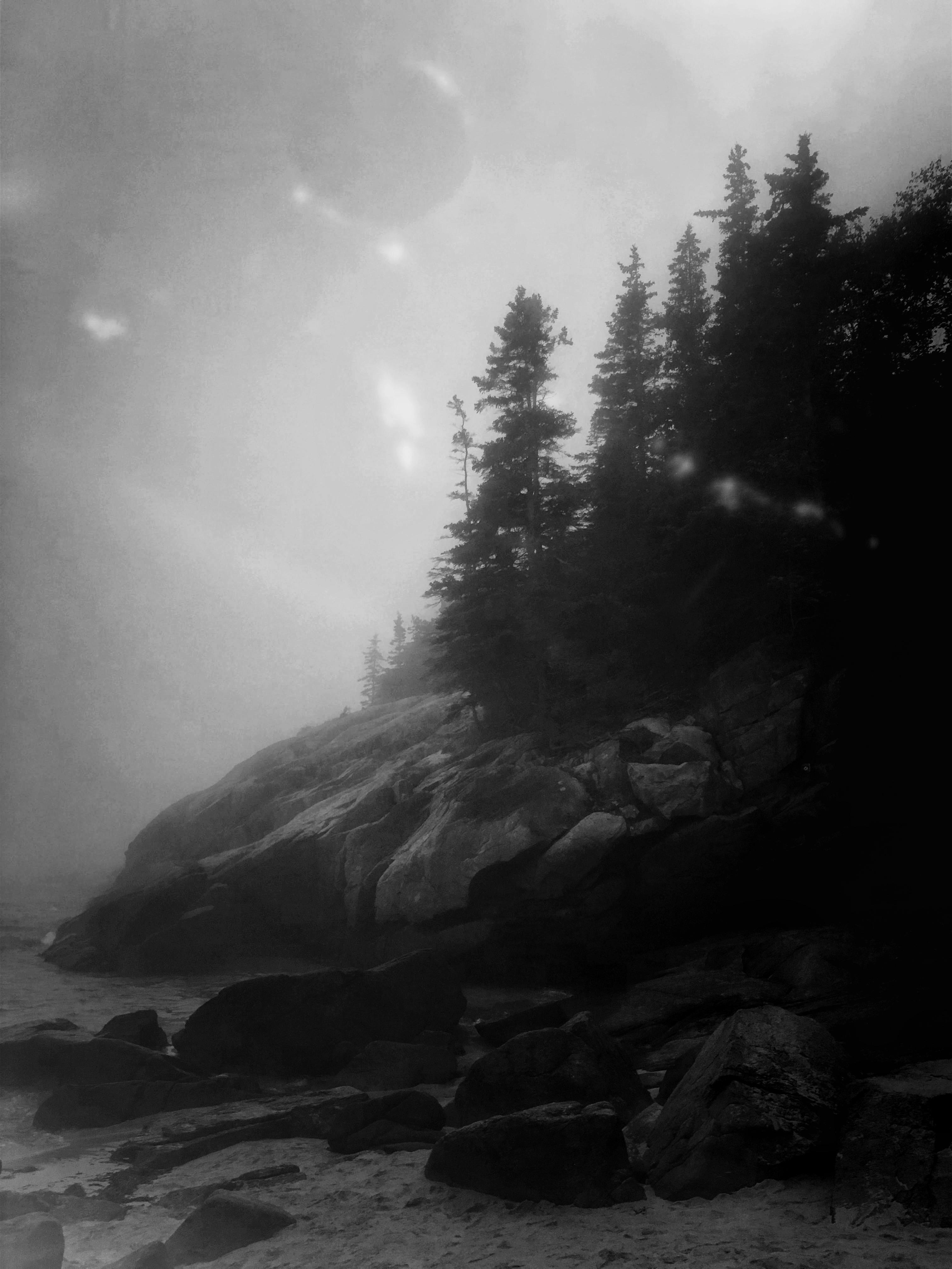 ITAP of a beach at night r/itookapicture