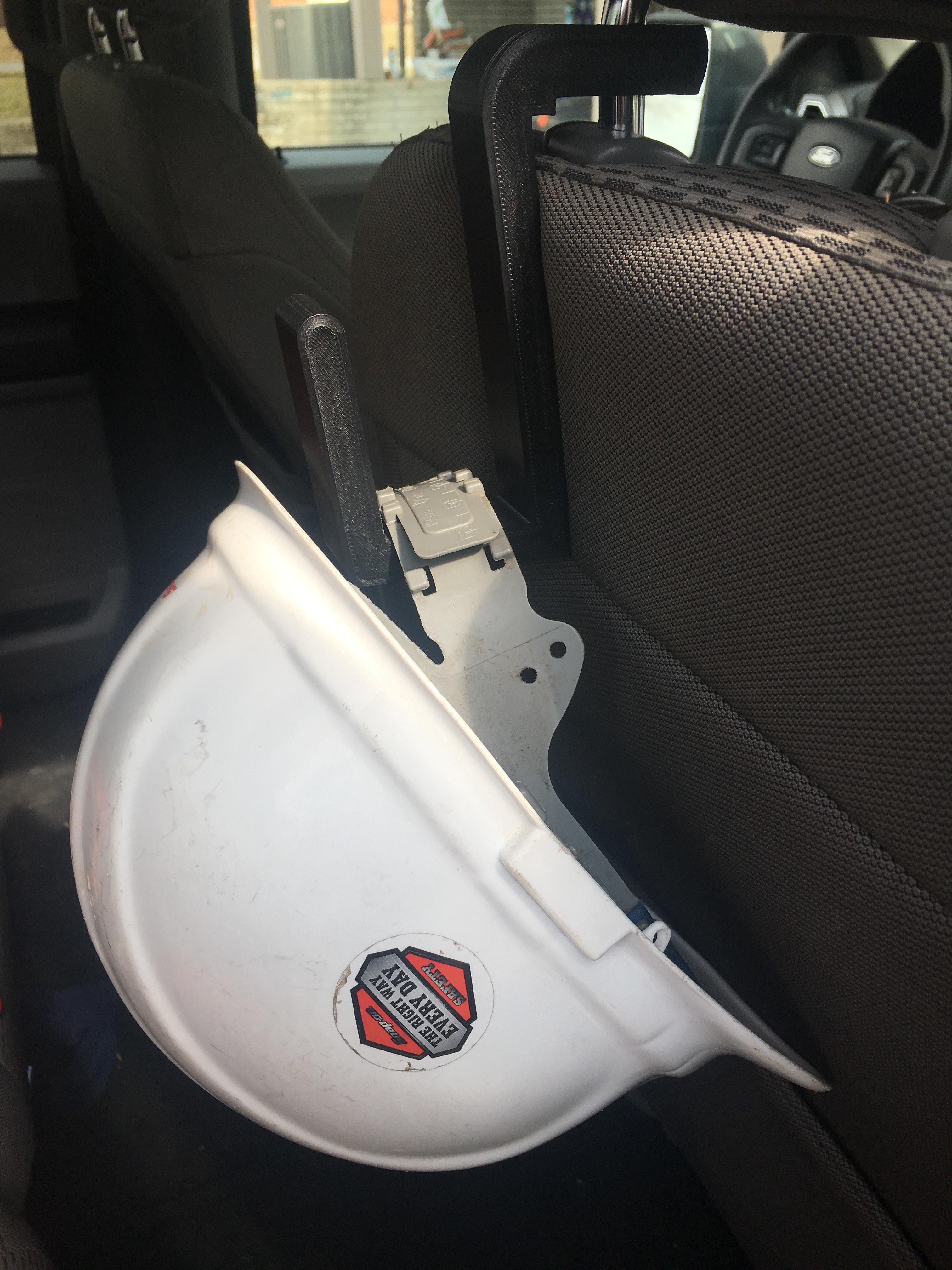 Hard hat holder for my truck (abs) r/functionalprint