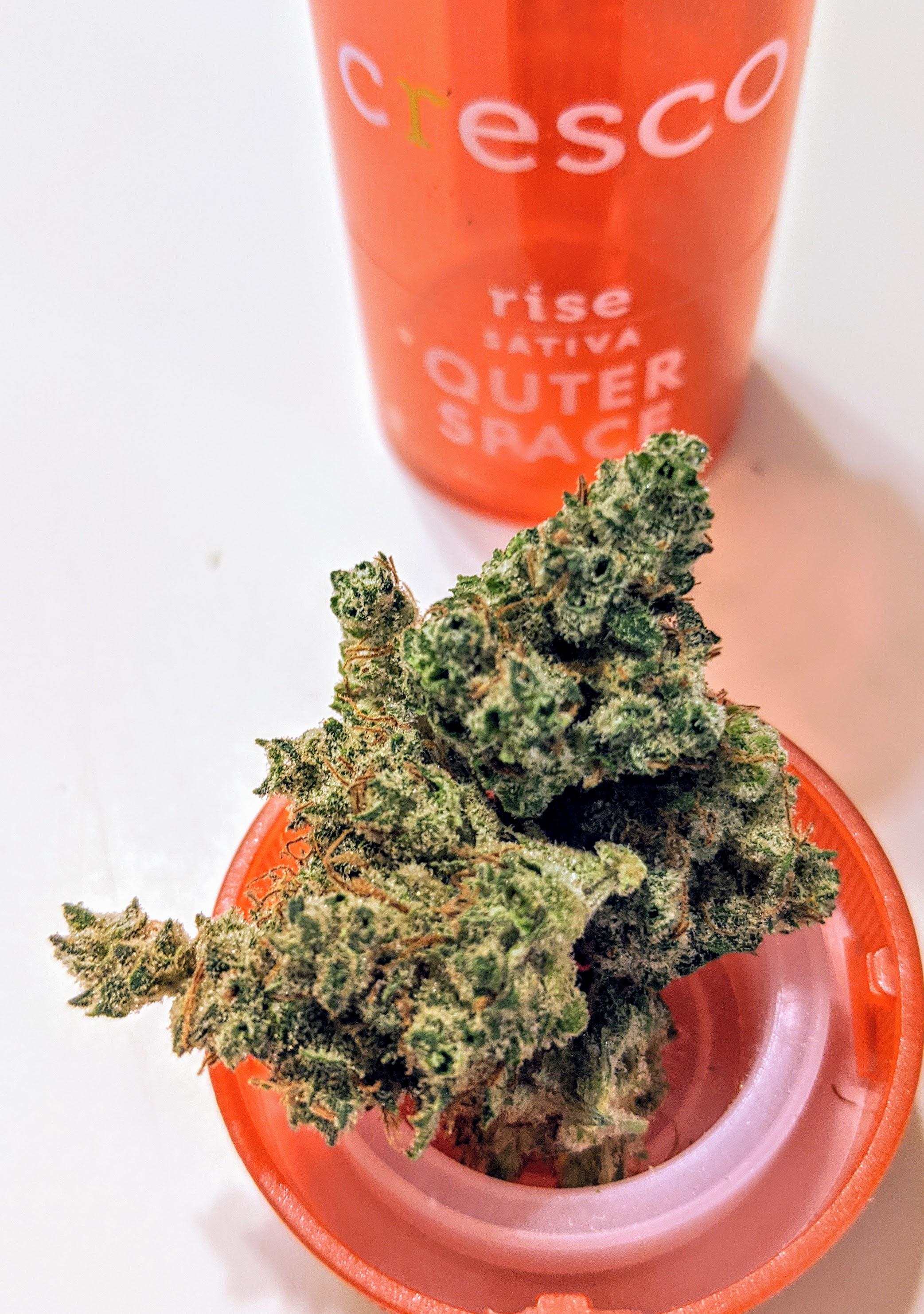 Outer Space another excellent strain from Cresco... Whooo and that