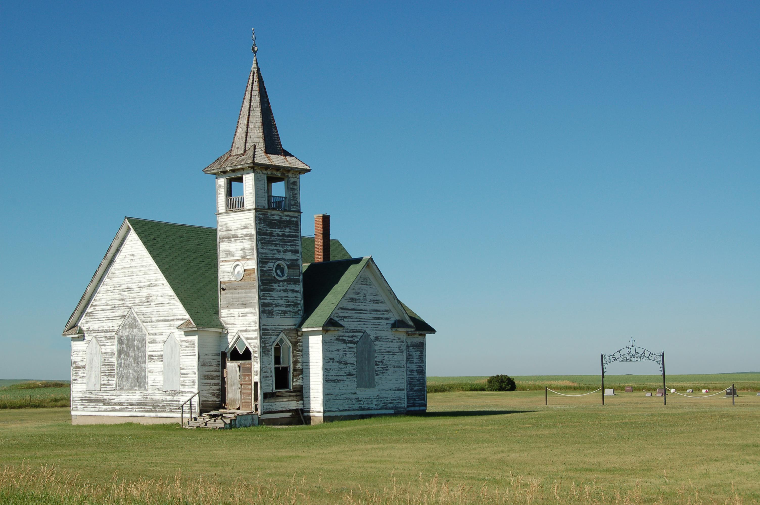 St. Olaf Lutheran Church, Williams County North Dakota r/AbandonedPorn