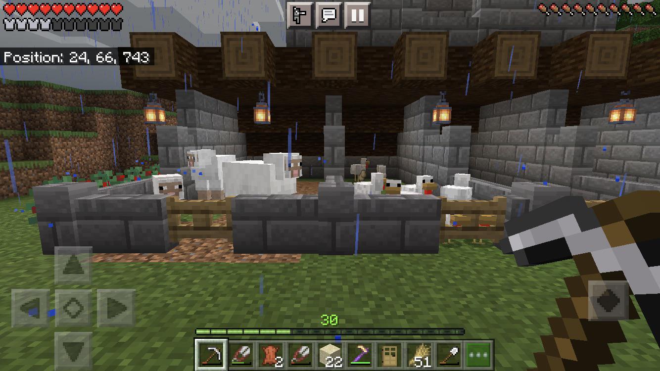 Why are my animals disappearing? Pens are 8x3 and 8x2 stone block wall