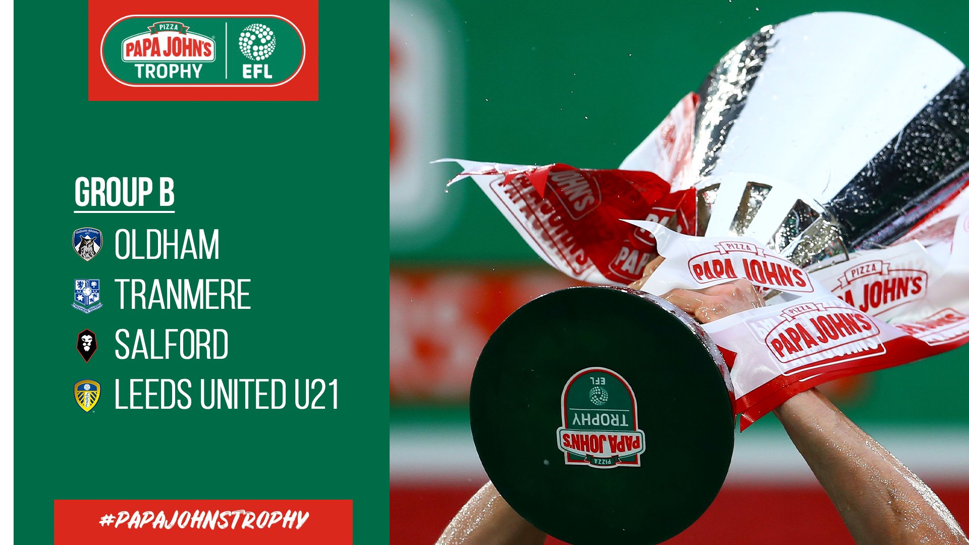 Leeds United U21 Drawn Against Oldham Athletic, Tranmere Rovers, and