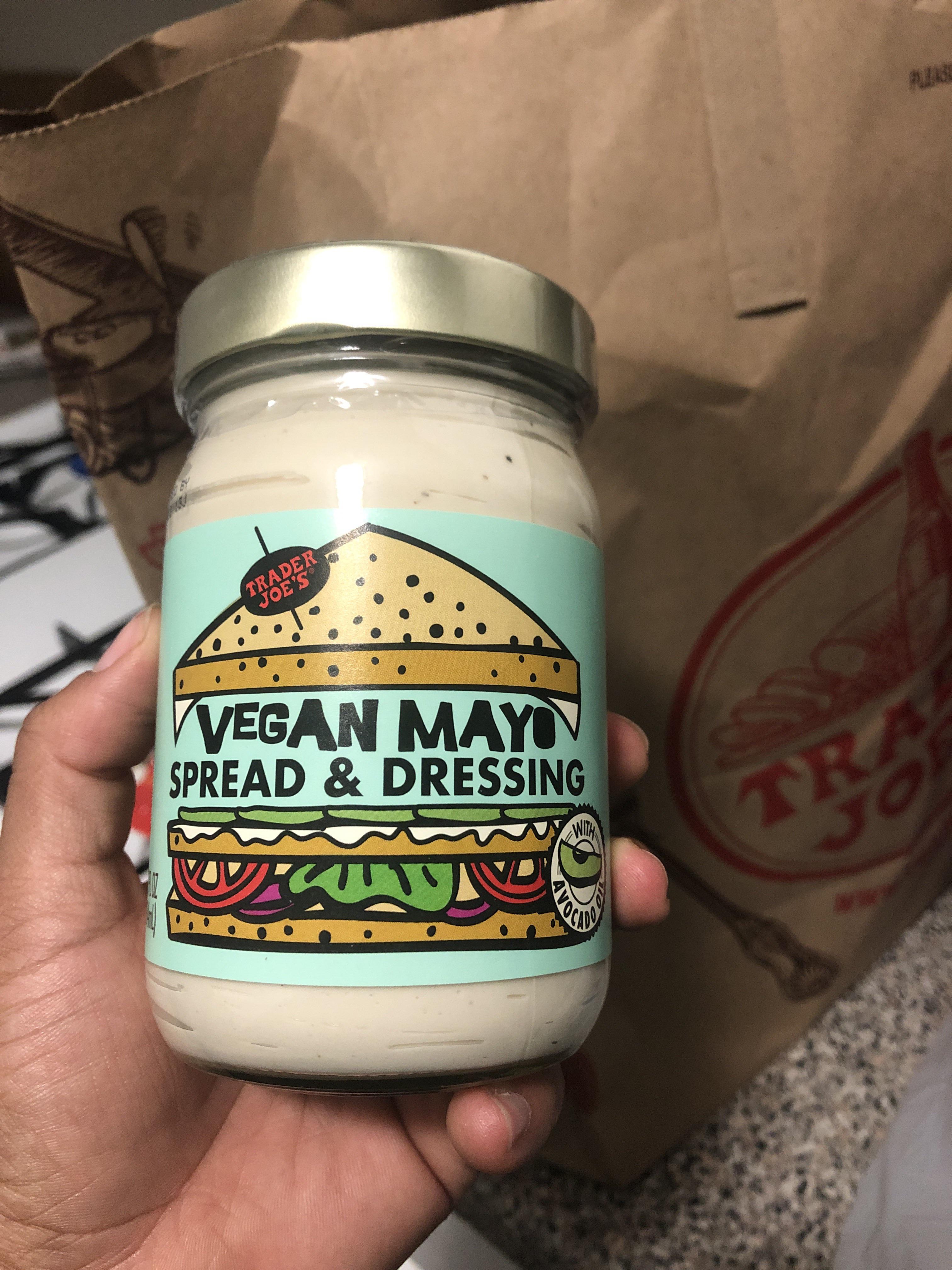 Grabbed the new vegan mayo tonight r/traderjoes