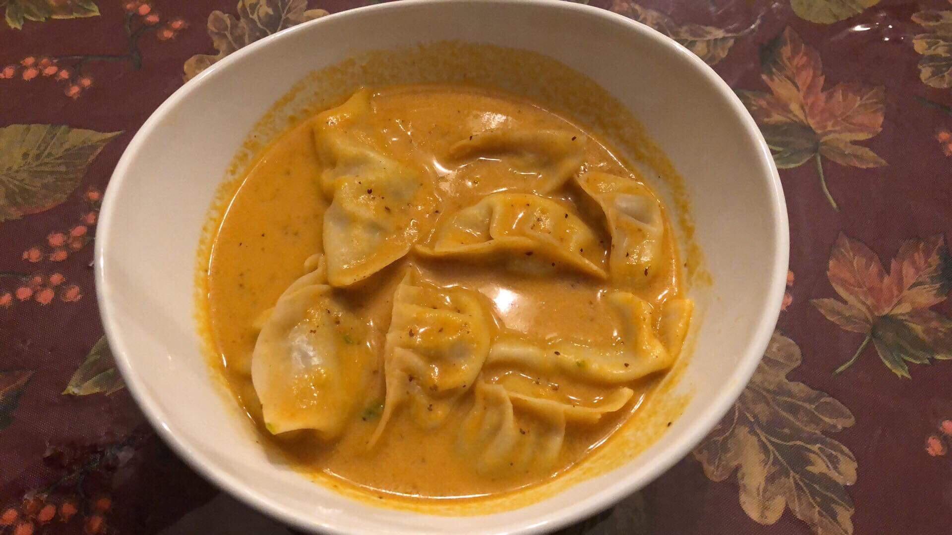 [Homemade] Momo soup. food