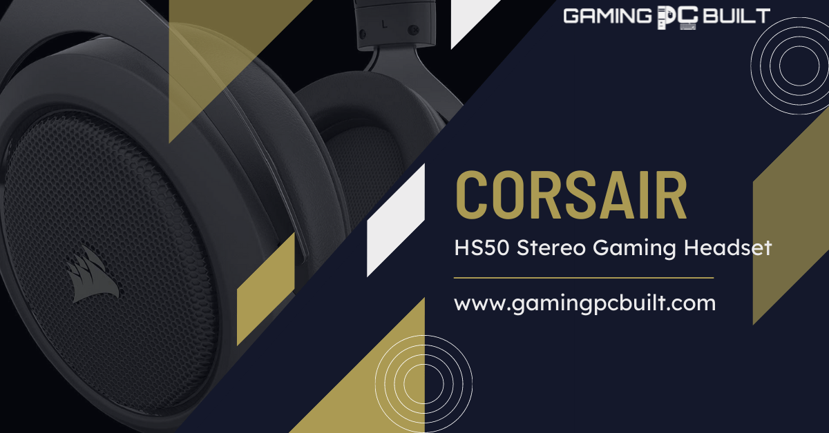 Corsair HS50 Pro Stereo Gaming Headset r/GamingPCBuiltIndia