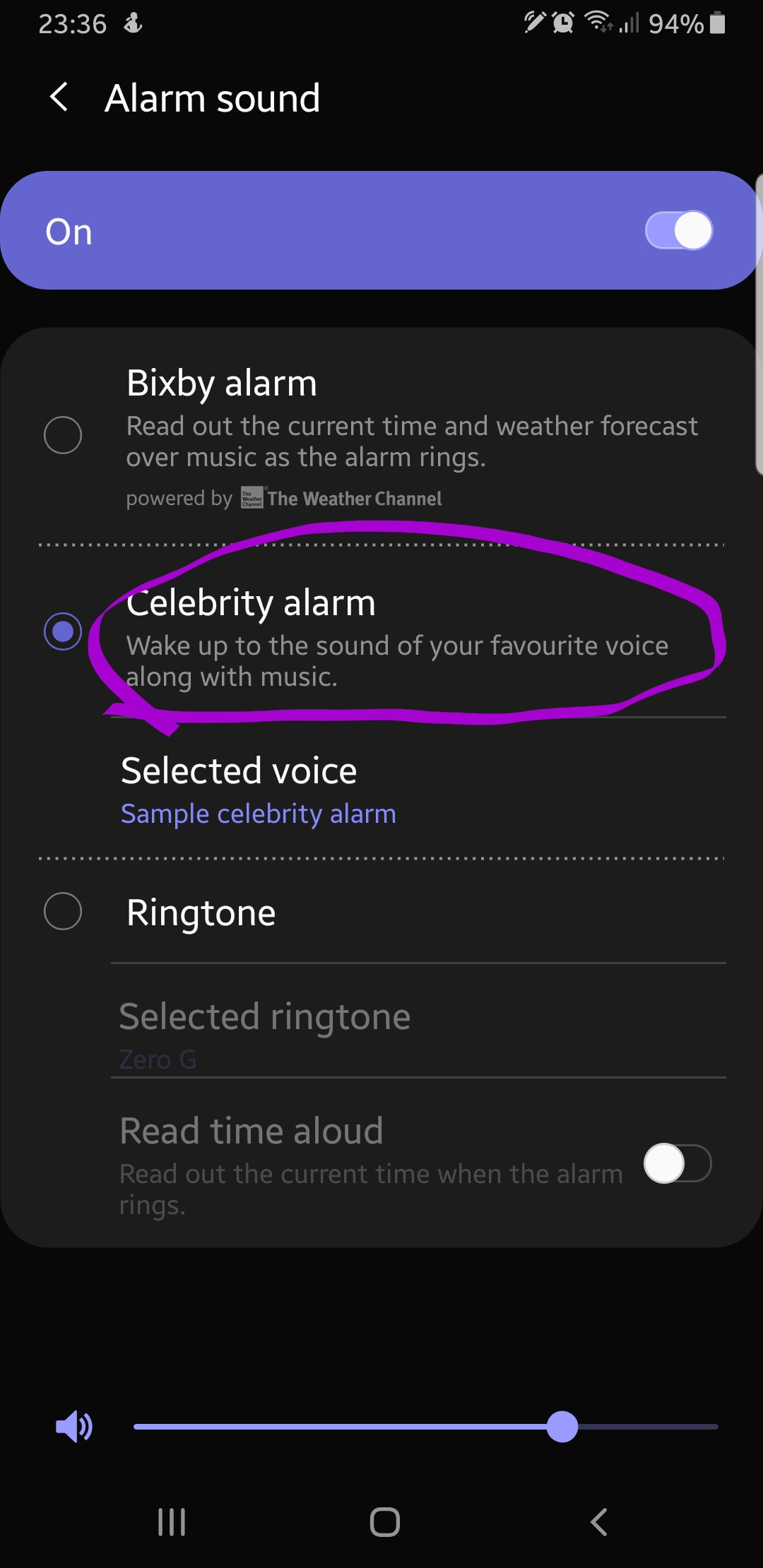 What is this Celebrity alarm exactly? Is it possible to download more