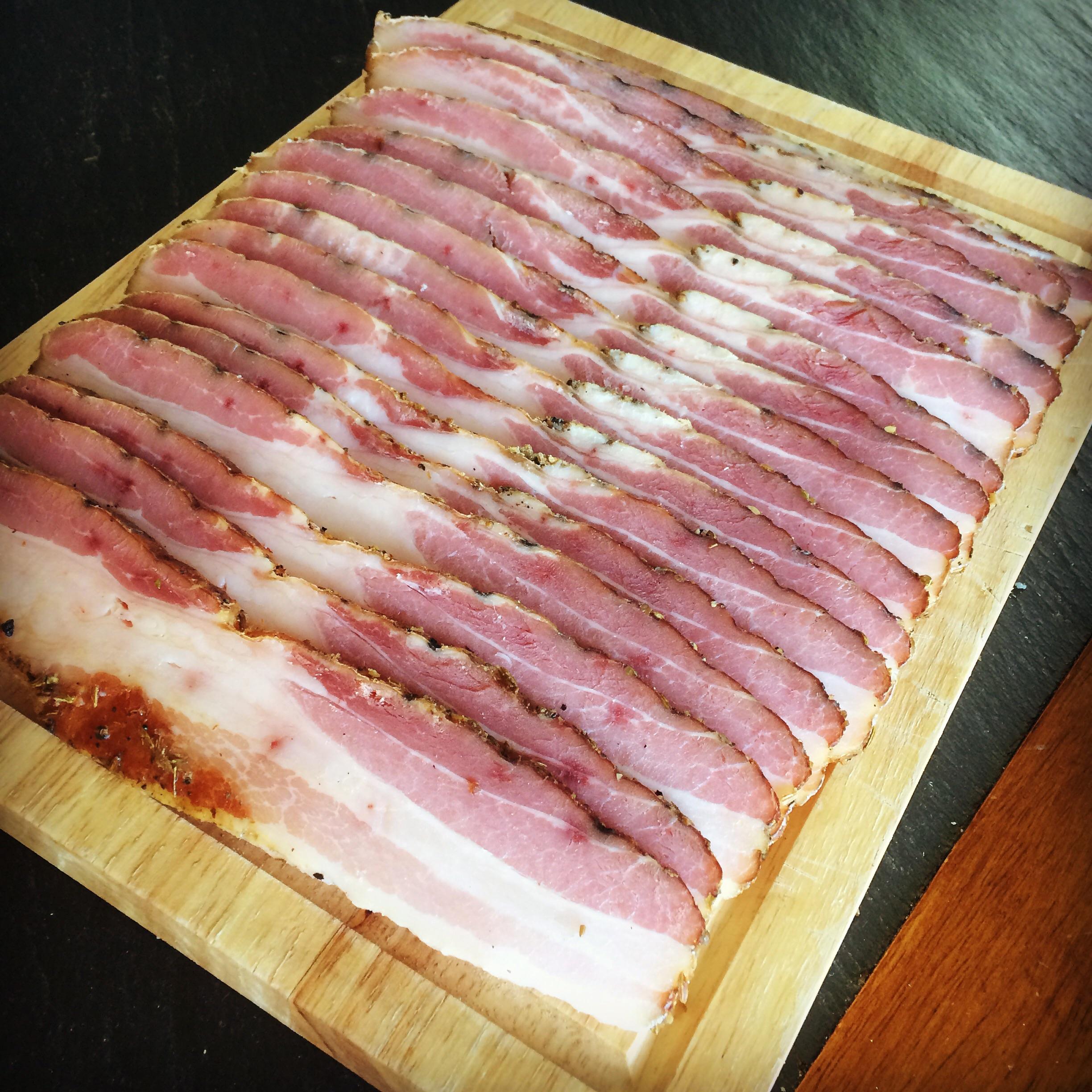Homemade Fennel Black Pepper Applewood Smoked Bacon r/Bacon