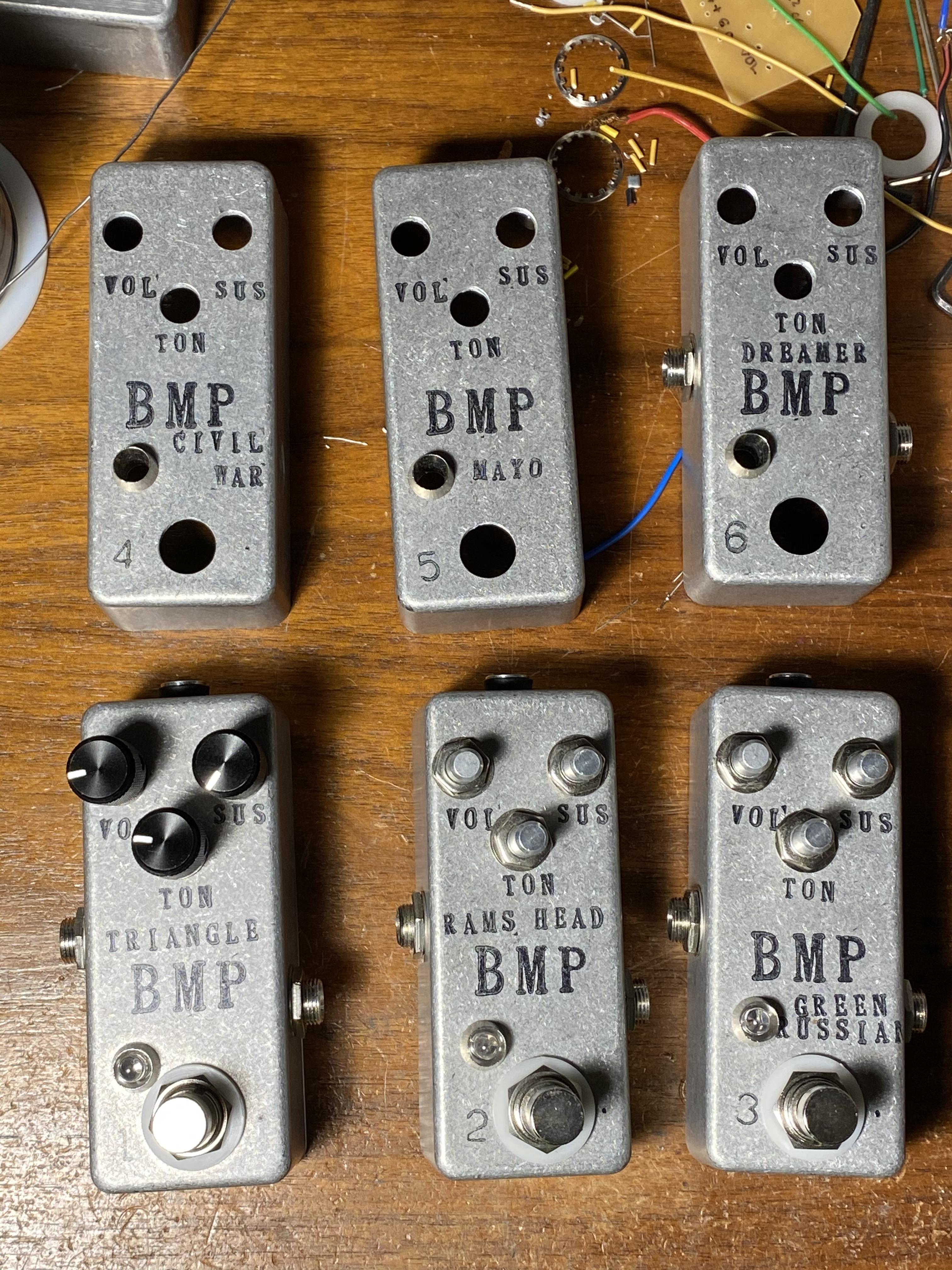 What’s the difference between all those versions of the big muff? r