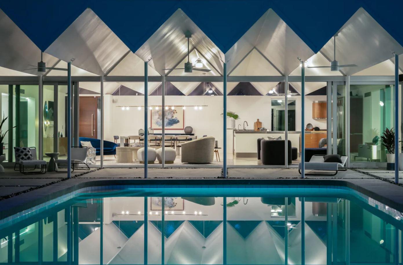 Arguedas House, Lido Shores, Florida, designed by Tollyn Twitchell in