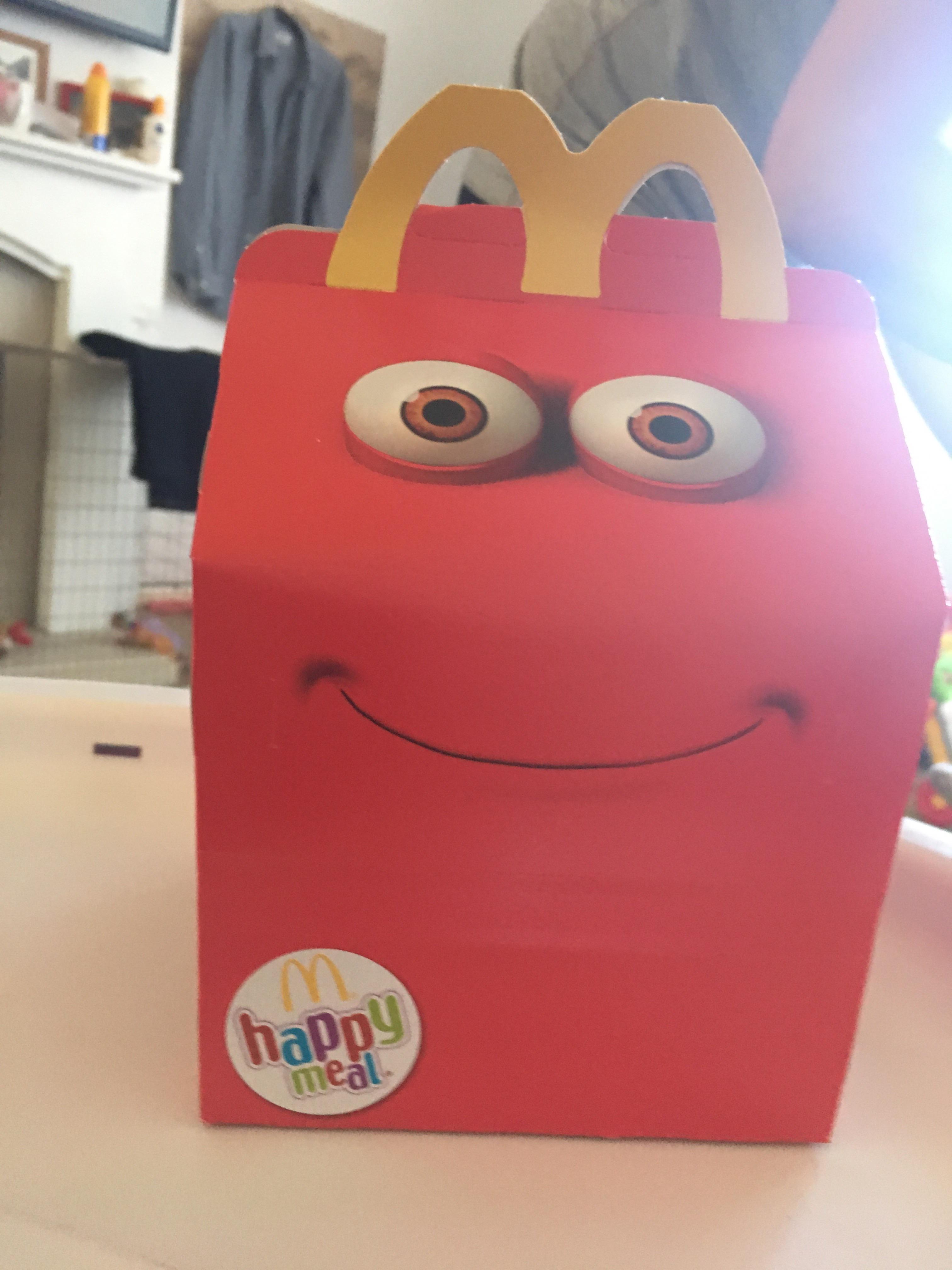 This happy meal box from McDonalds r/oddlyterrifying