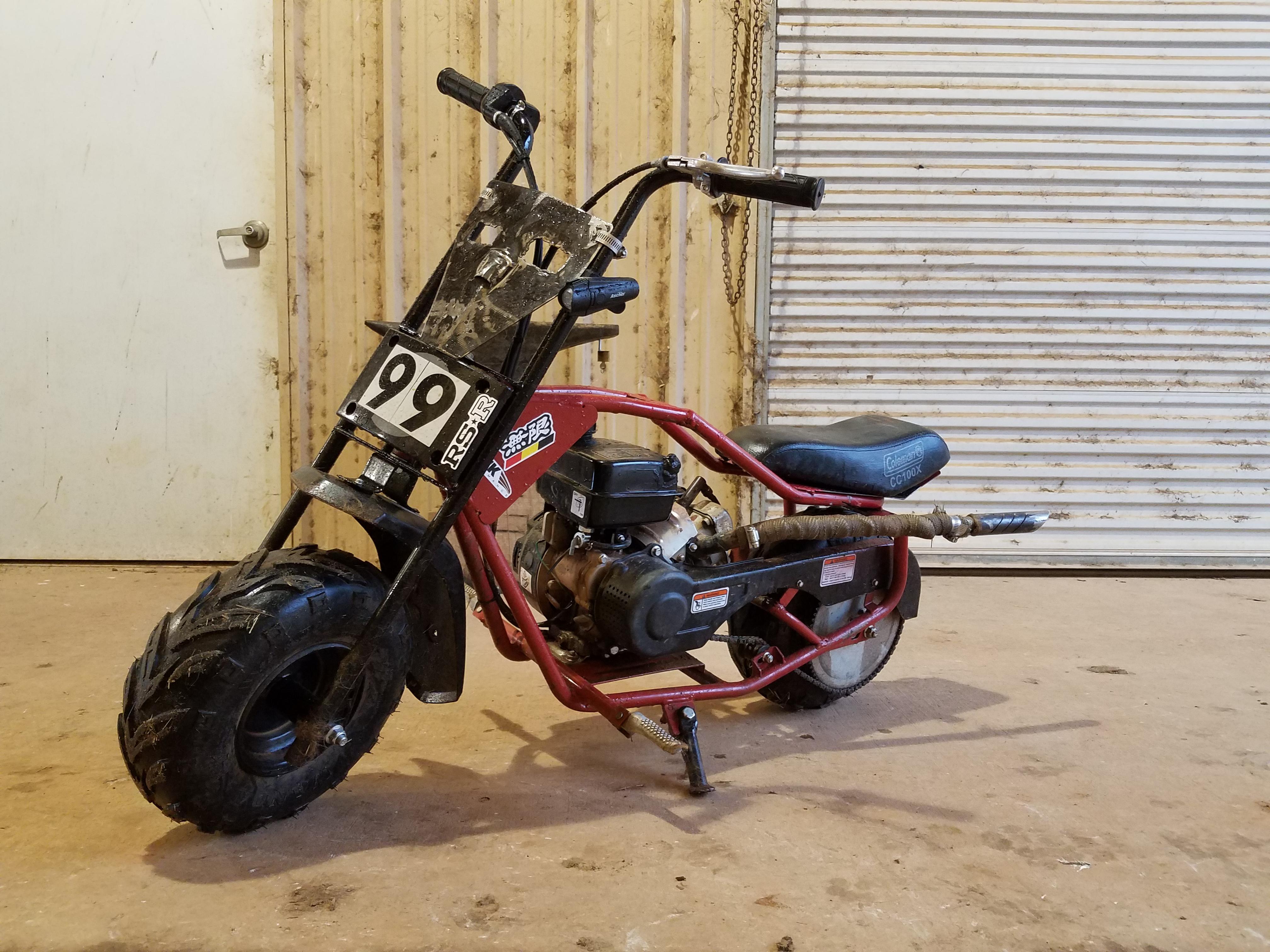 Coleman cc100x...the official minibike of... r/regularcarreviews