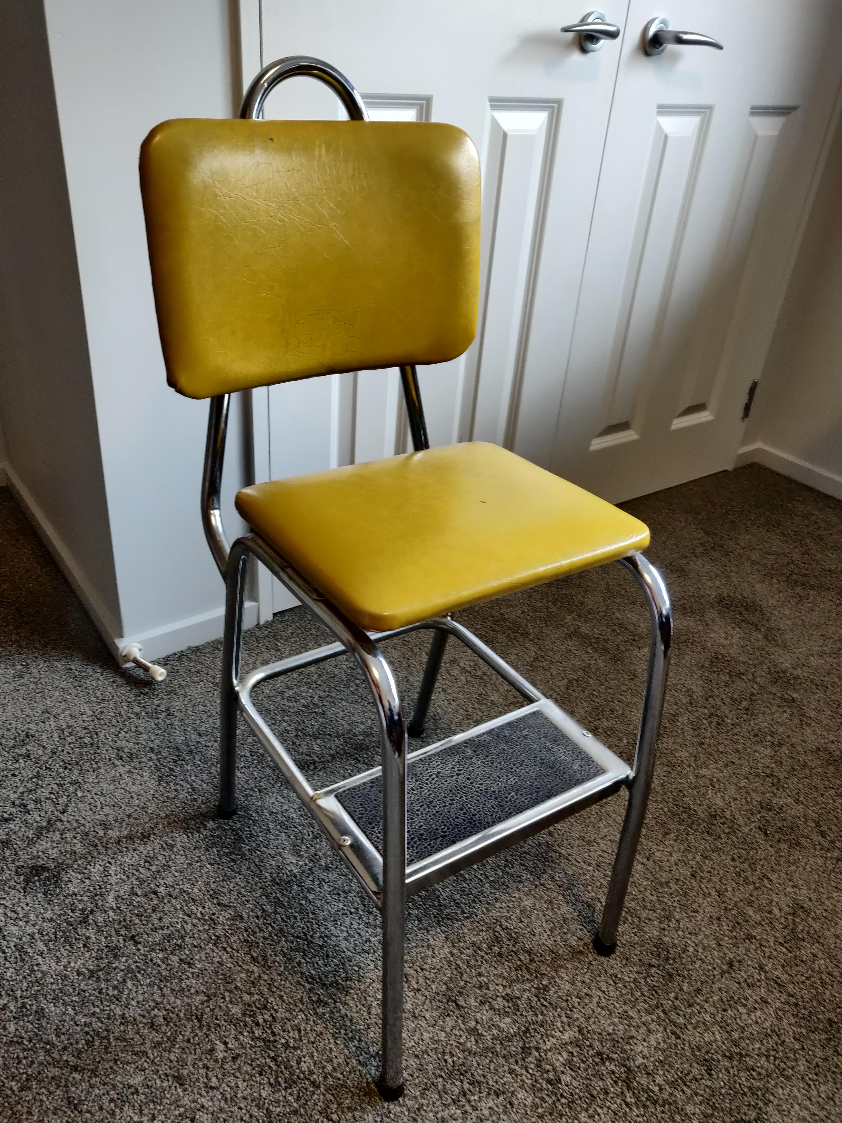 This step chair at my parent's house in New Zealand is over 40 years