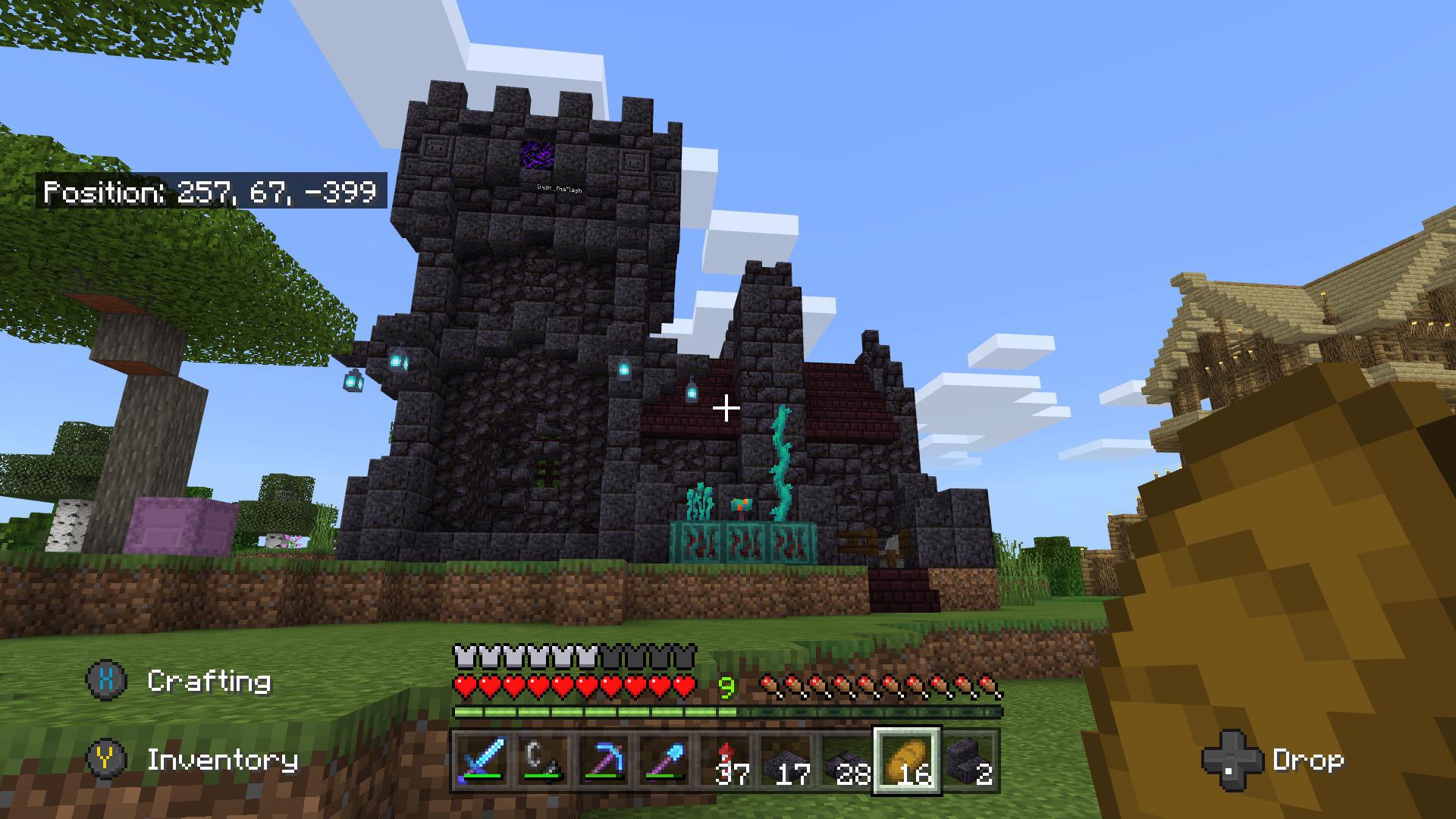 Cool Blackstone build made in survival! r/Minecraft