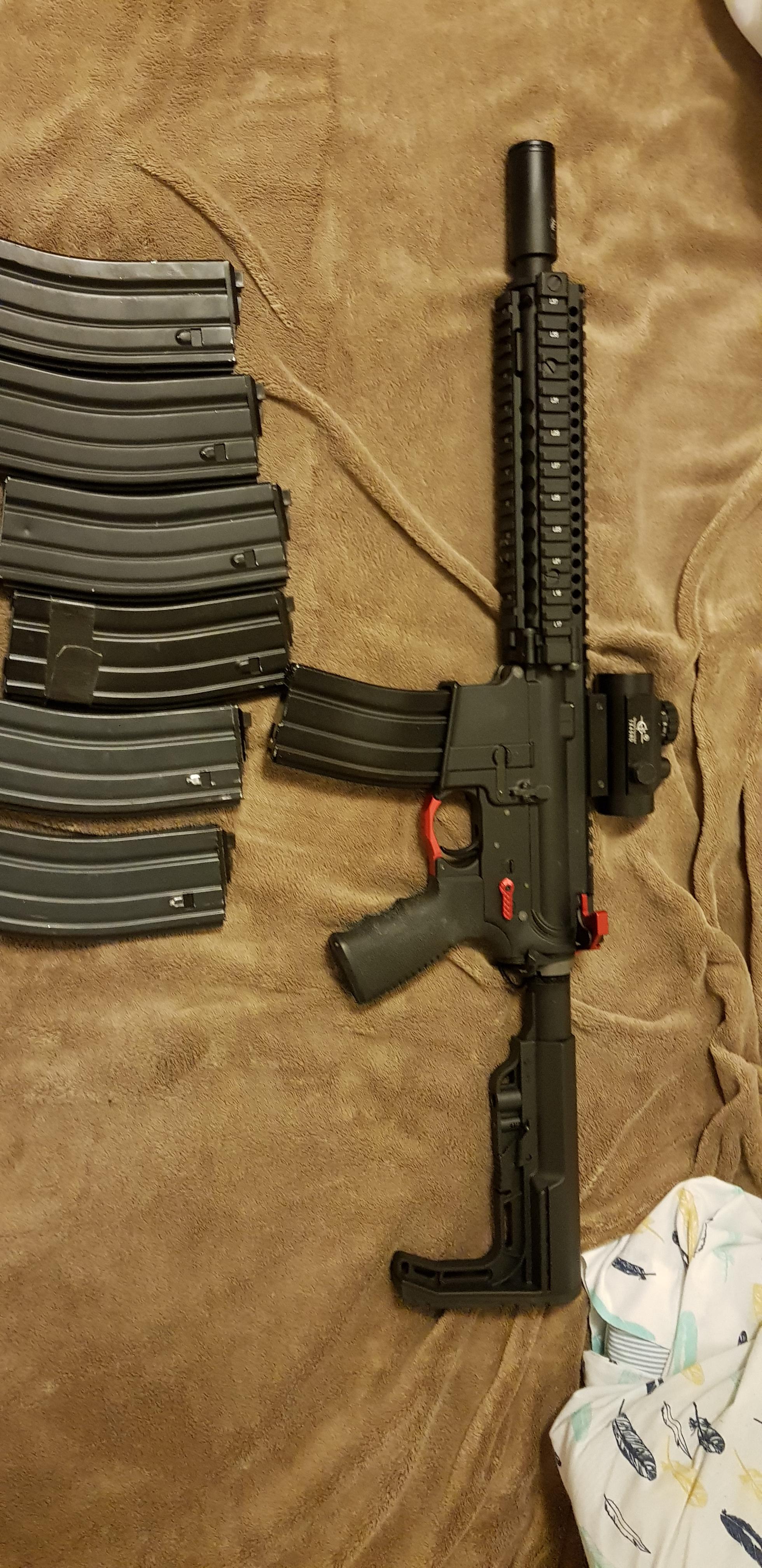 My custom GBBR with real steel parts r/airsoft