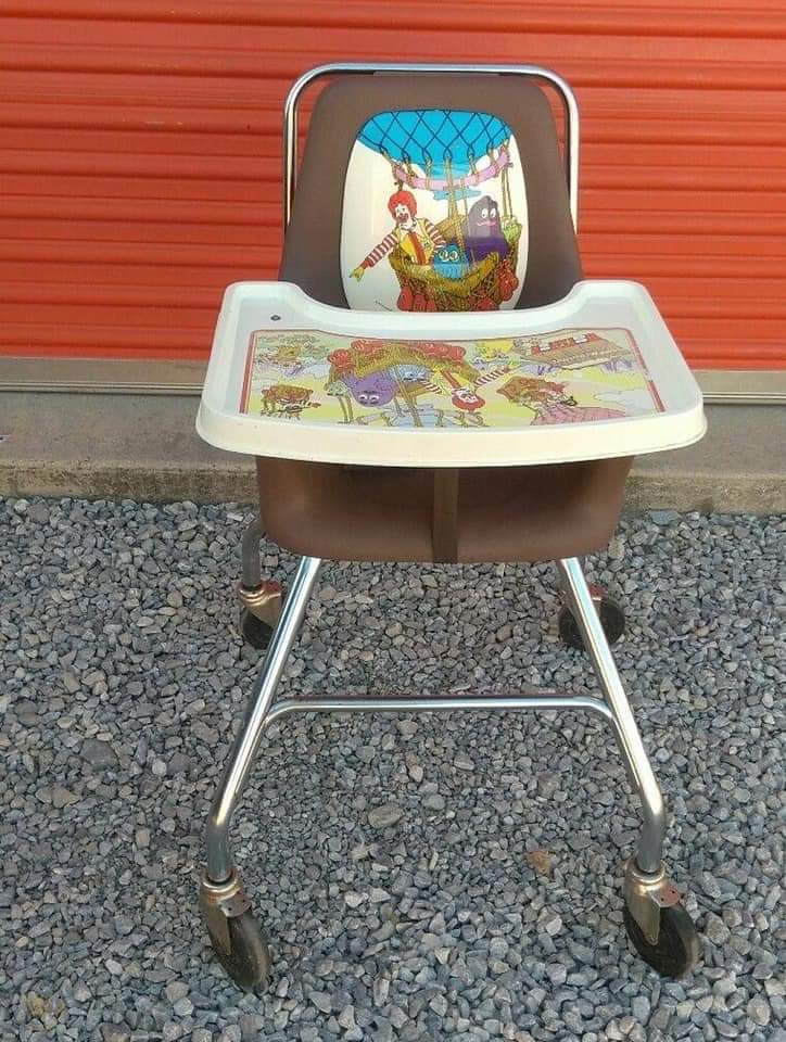 McDonald's old baby chairs r/nostalgia