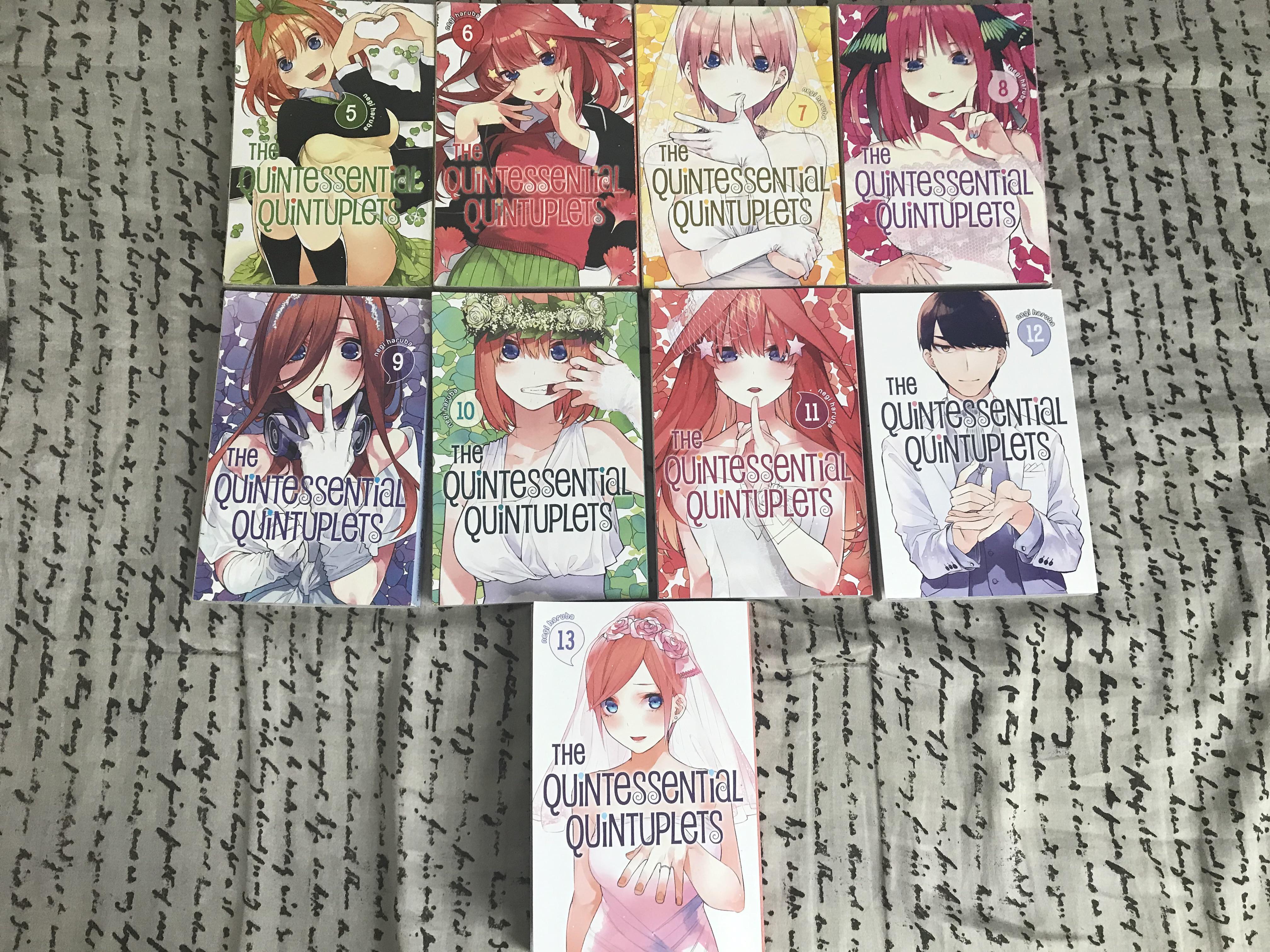 The Quintessential Quintuplets Collection Volume 5ToubunNoHanayome