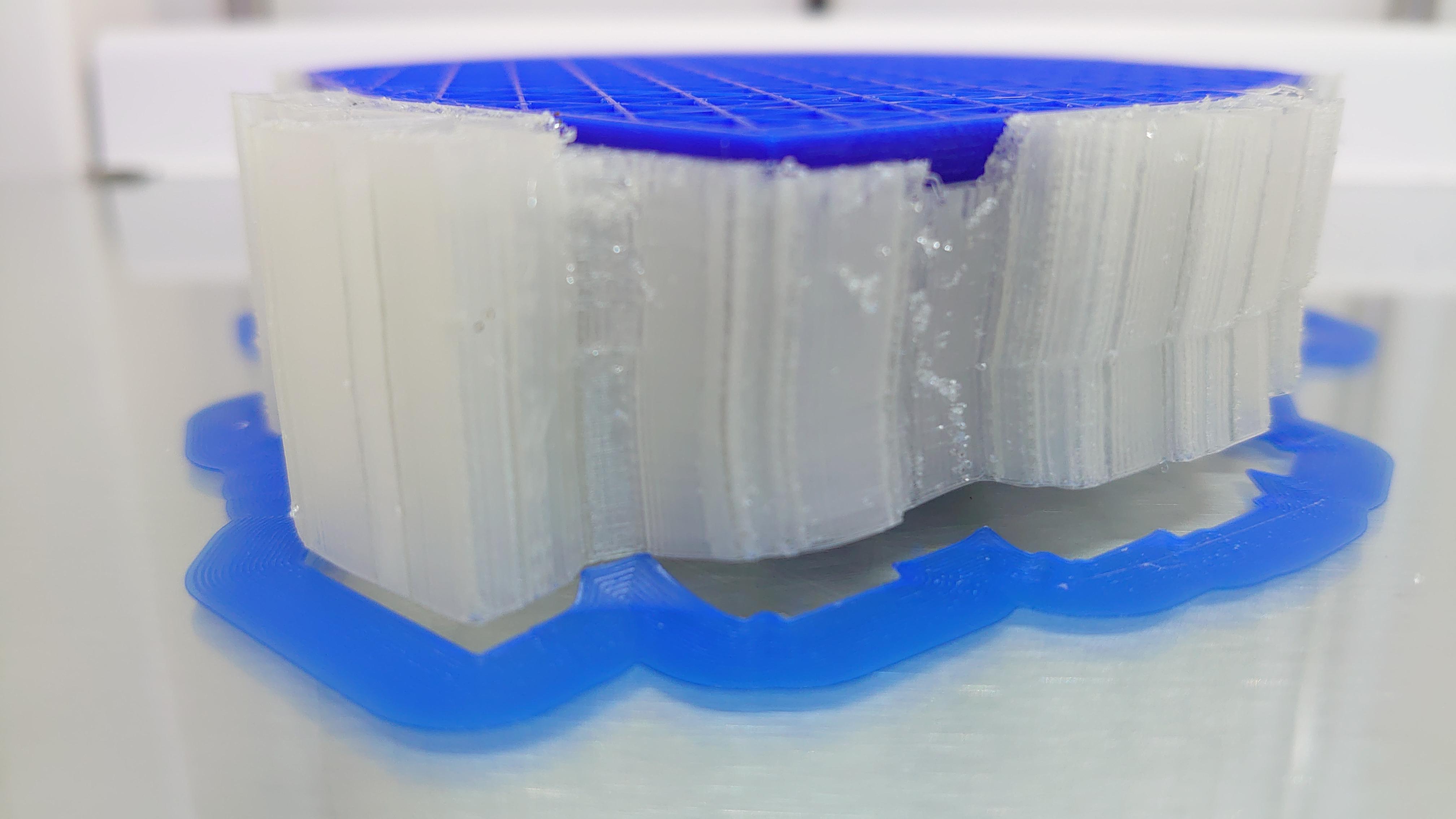 PLA with PVA support has been printing for 12 hours. Bed temperature is