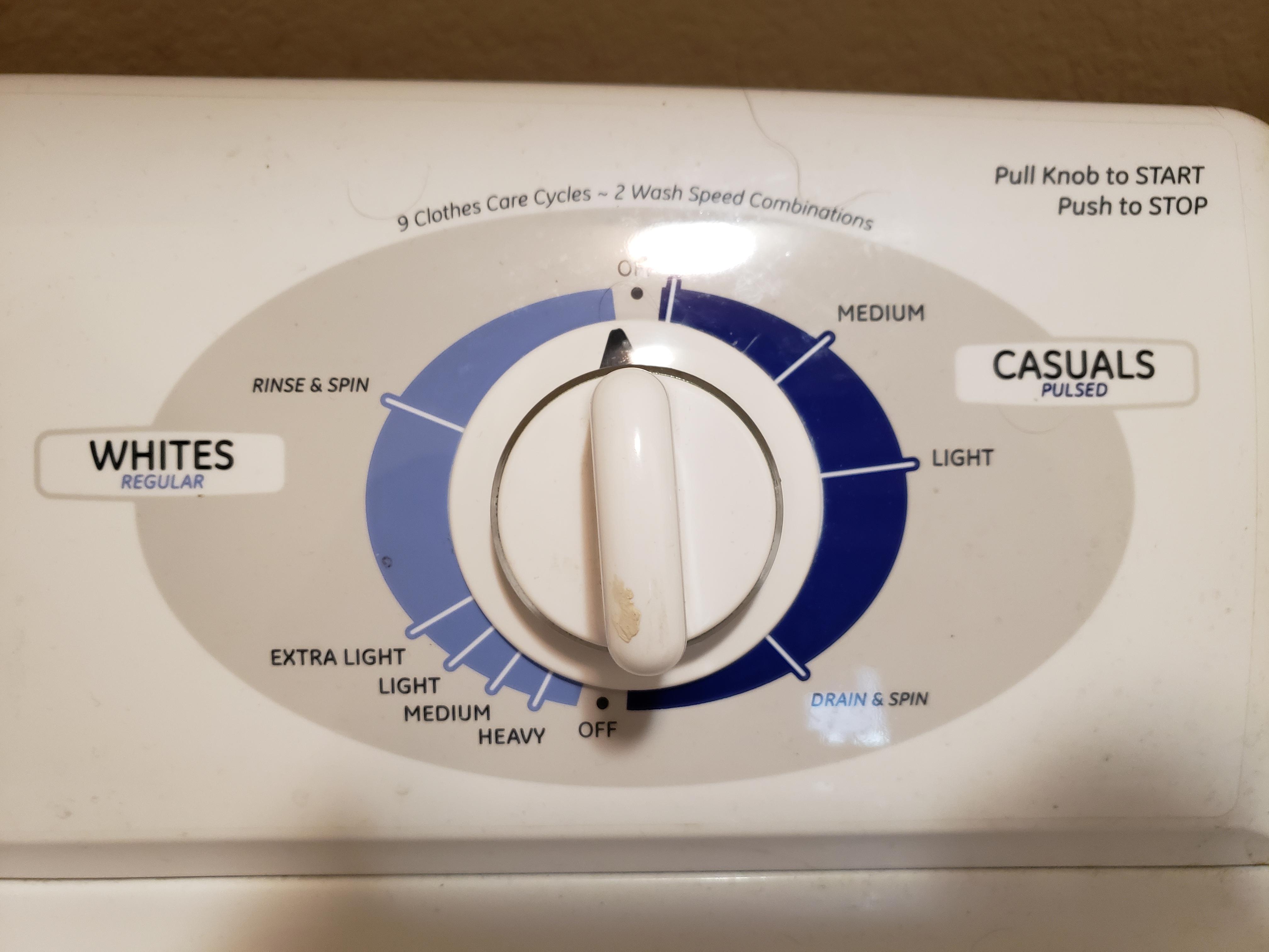 Delicate/Gentle Cycle? Which is it according to my washer settings in