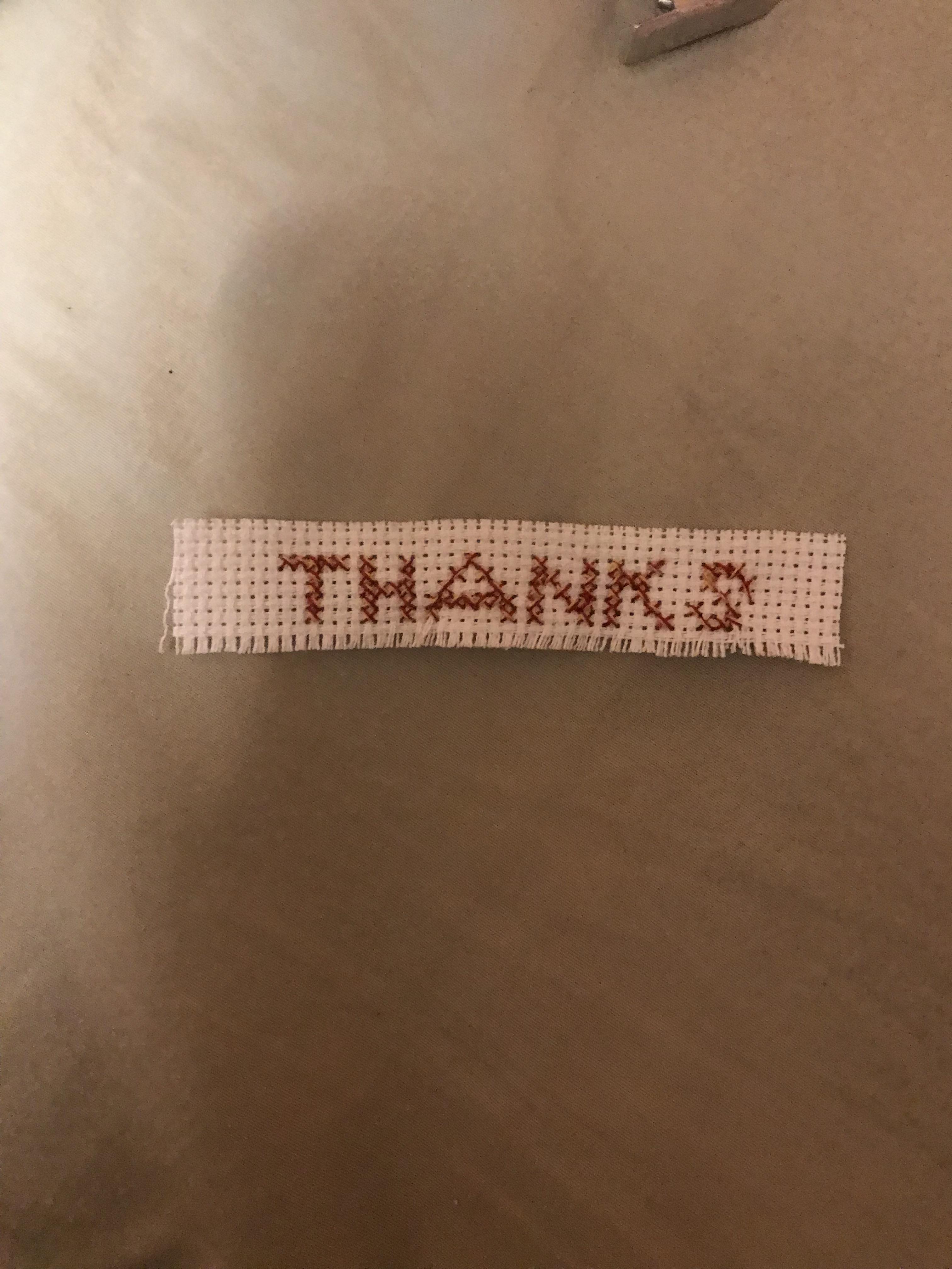 [FO] I sold my first thing on eBay today and made this as a token of appreciation to them. Kept