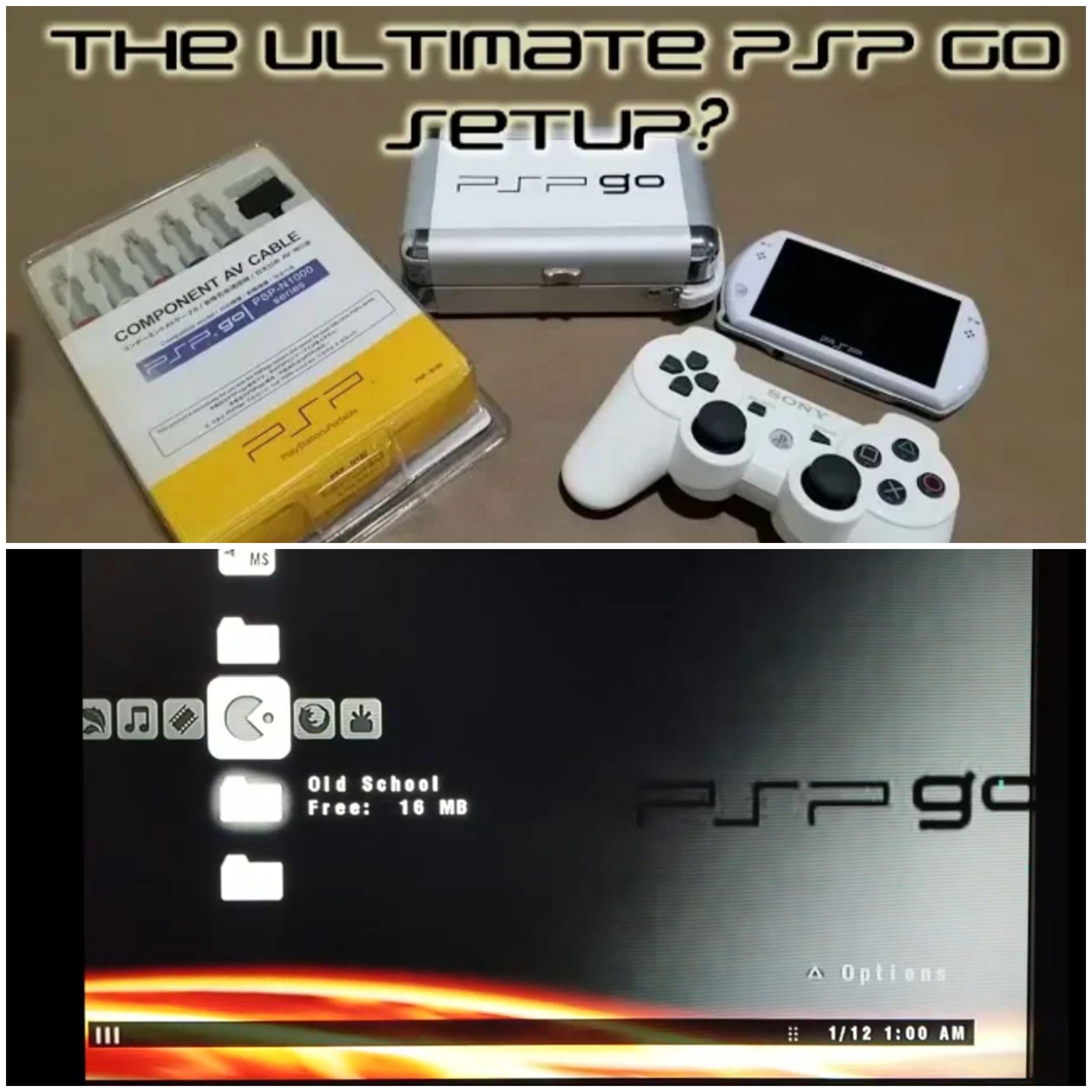 Anybody still playing the psp go with a setup like this? I'm just