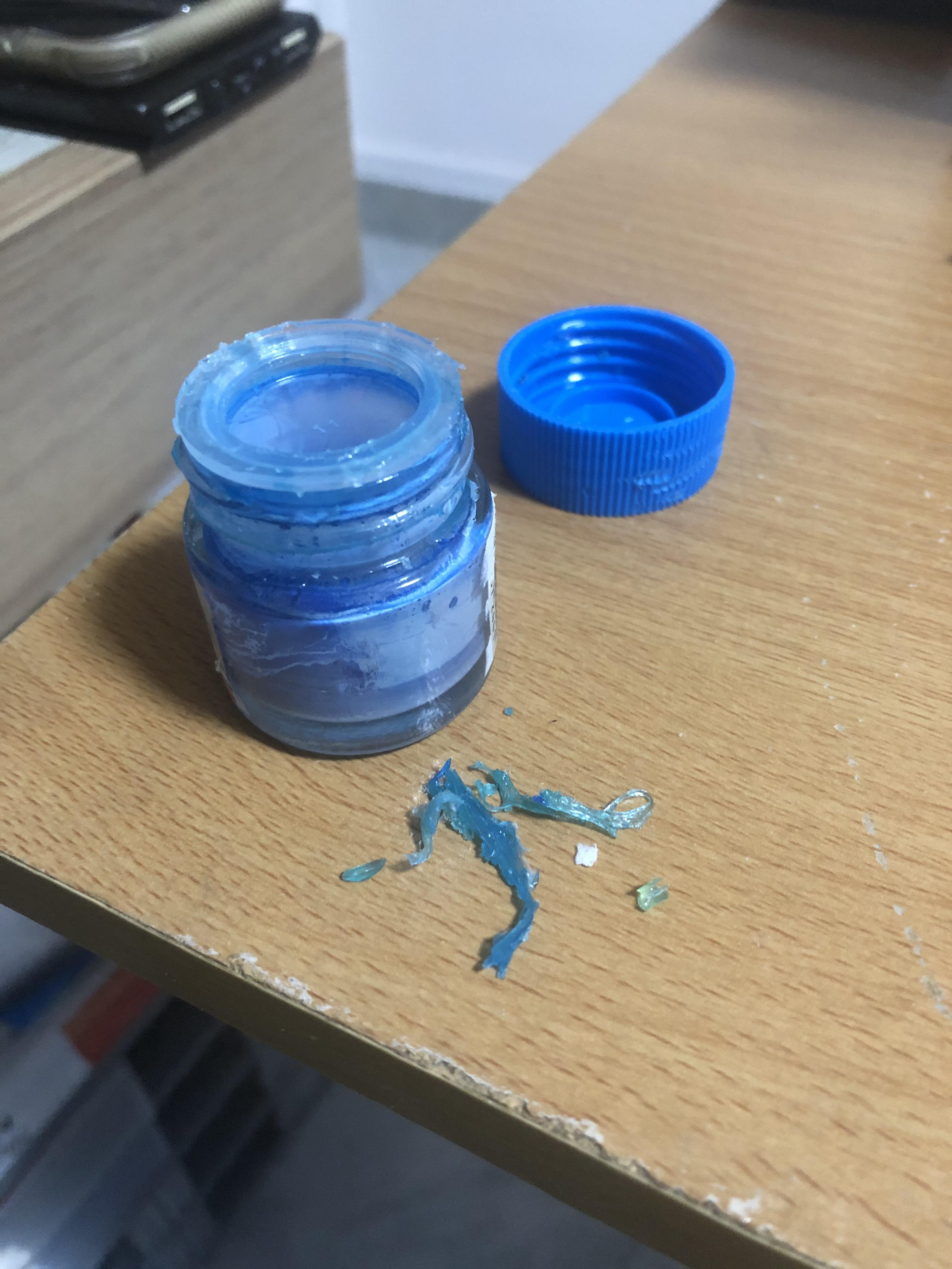 PSA always check if your paint containers are properly closed, or it