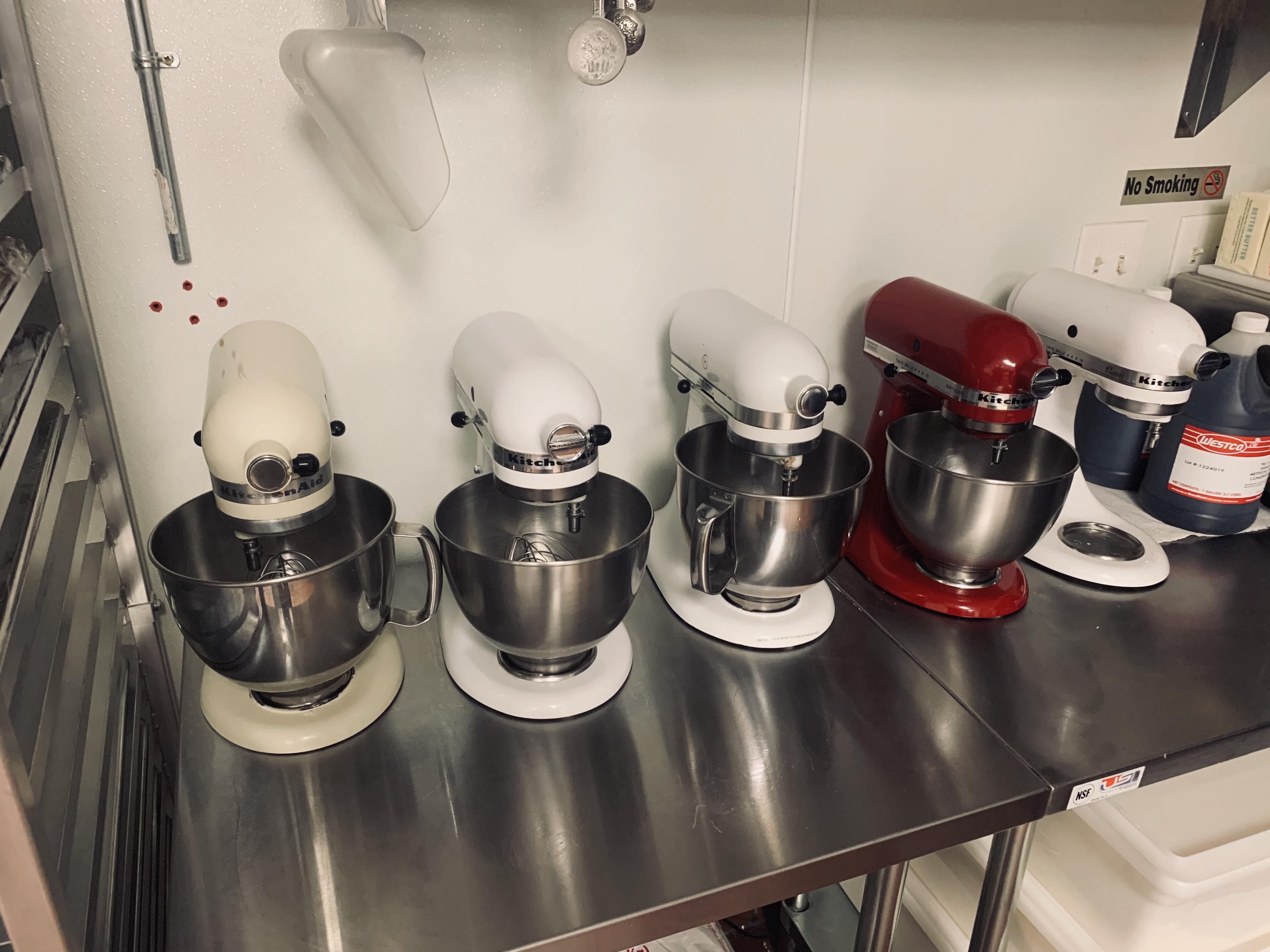 Some kitchen aids for ya! We eventually moved up to a 30qt! r/Kitchenaid