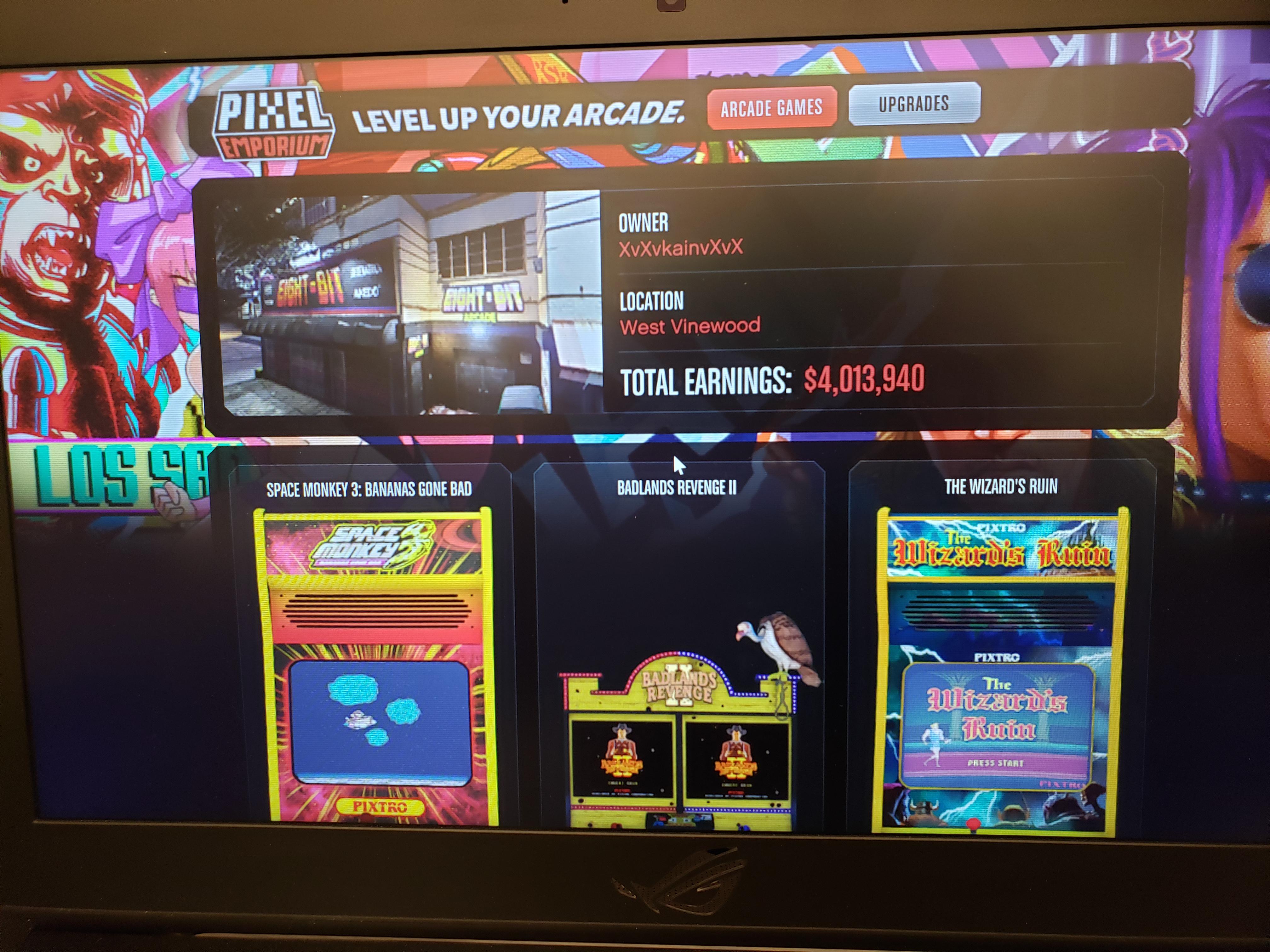 Don't buy the arcade they said... They will never pull enough