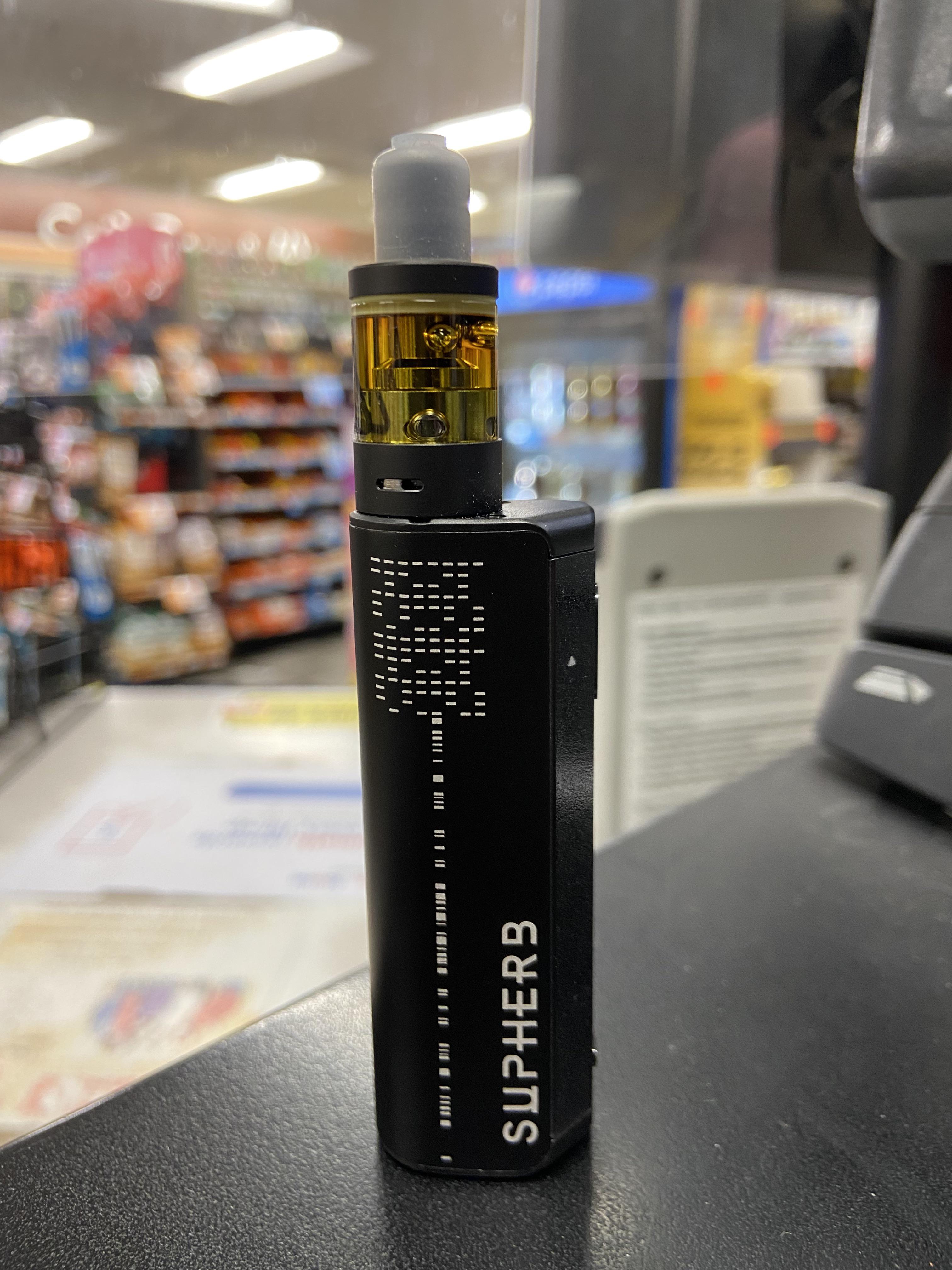 SupHerb v2 battery and Lemon Haze Live Resin 😮‍💨 oilpen